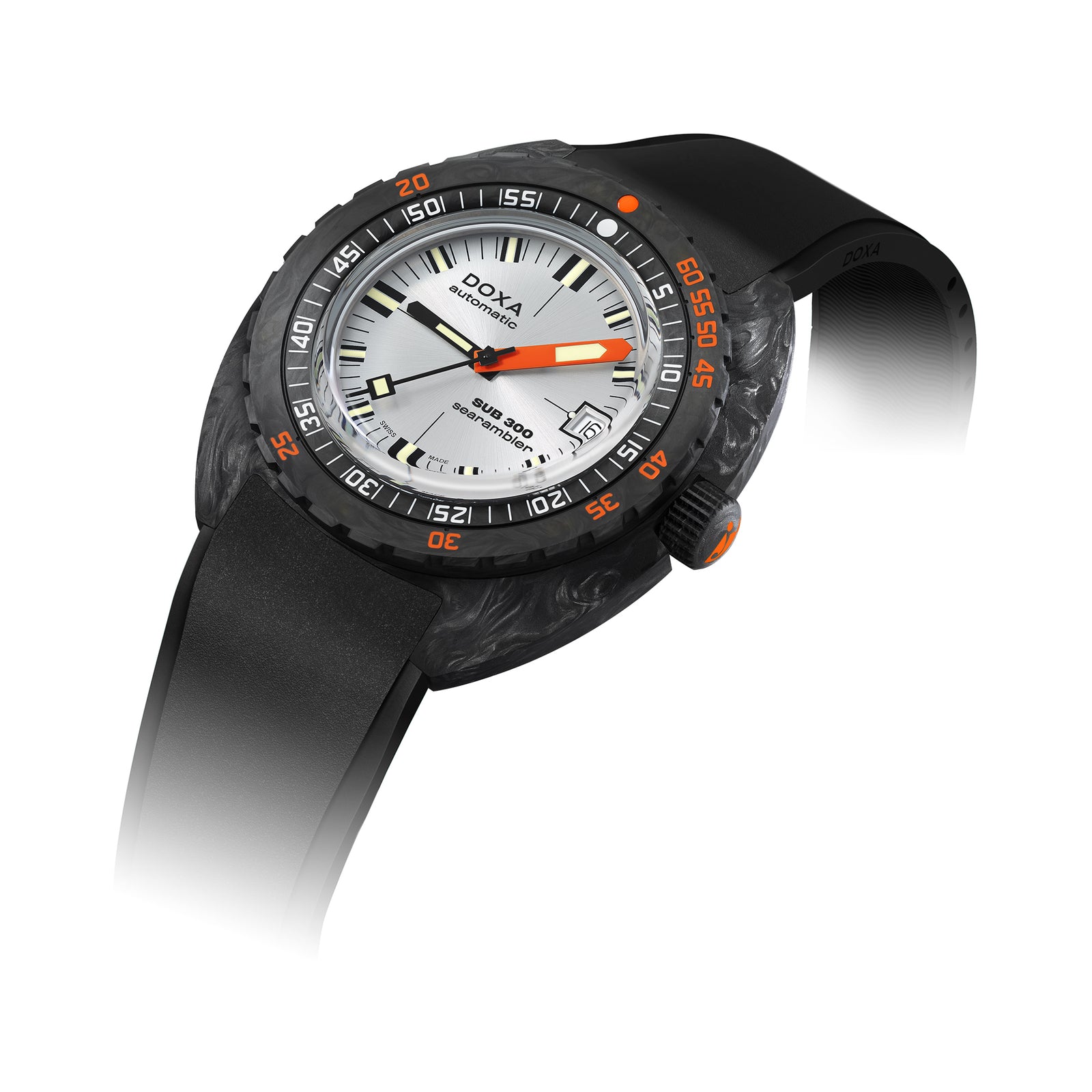 Doxa 300 Carbon - Searambler (Silver)