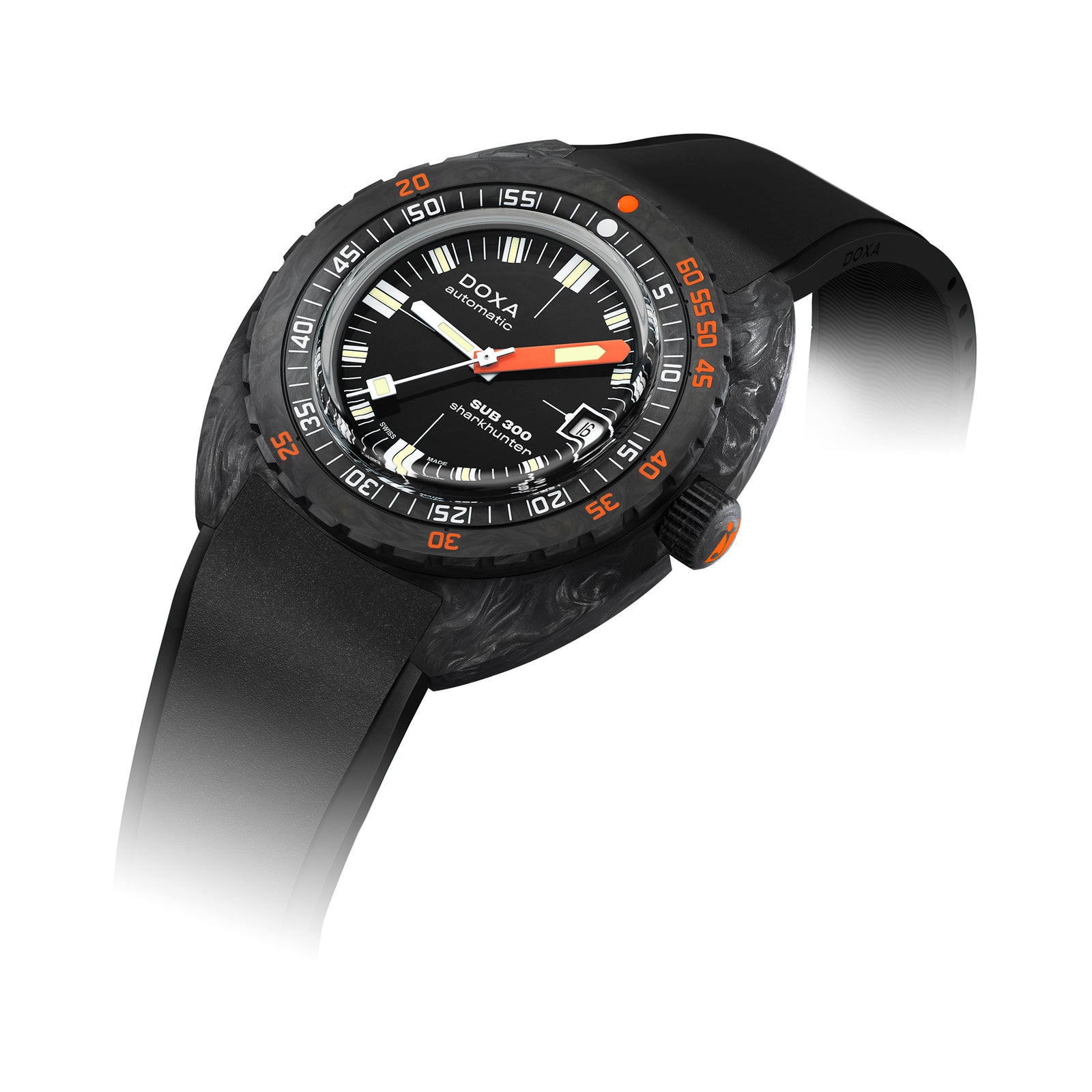Doxa 300 Carbon - Sharkhunter (Black)