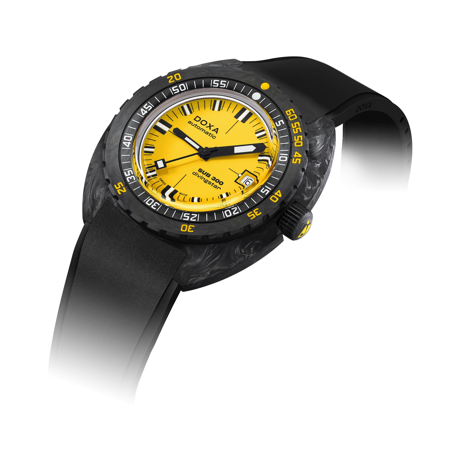 Doxa 300 Carbon - Divingstar (Yellow)