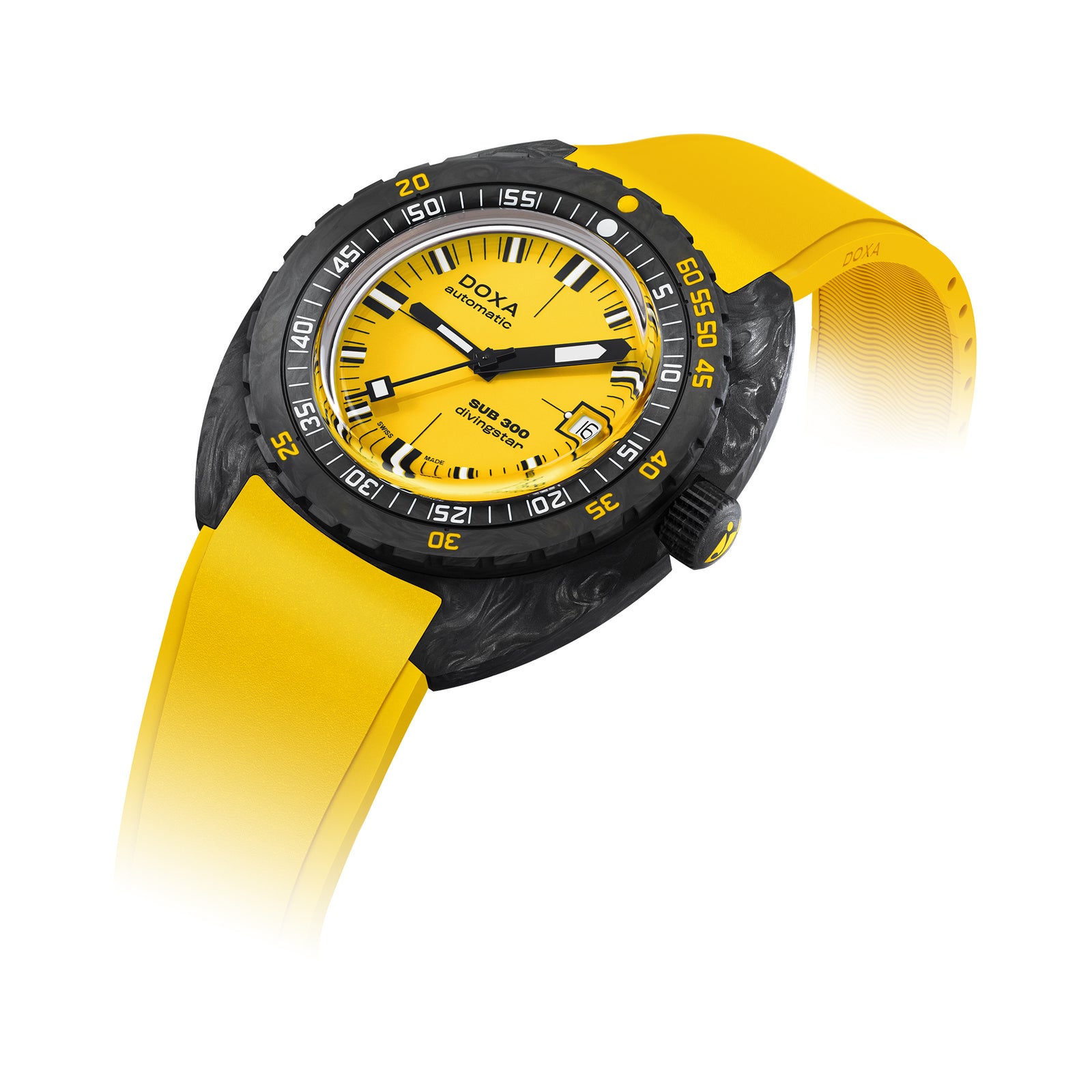 Doxa 300 Carbon - Divingstar (Yellow)