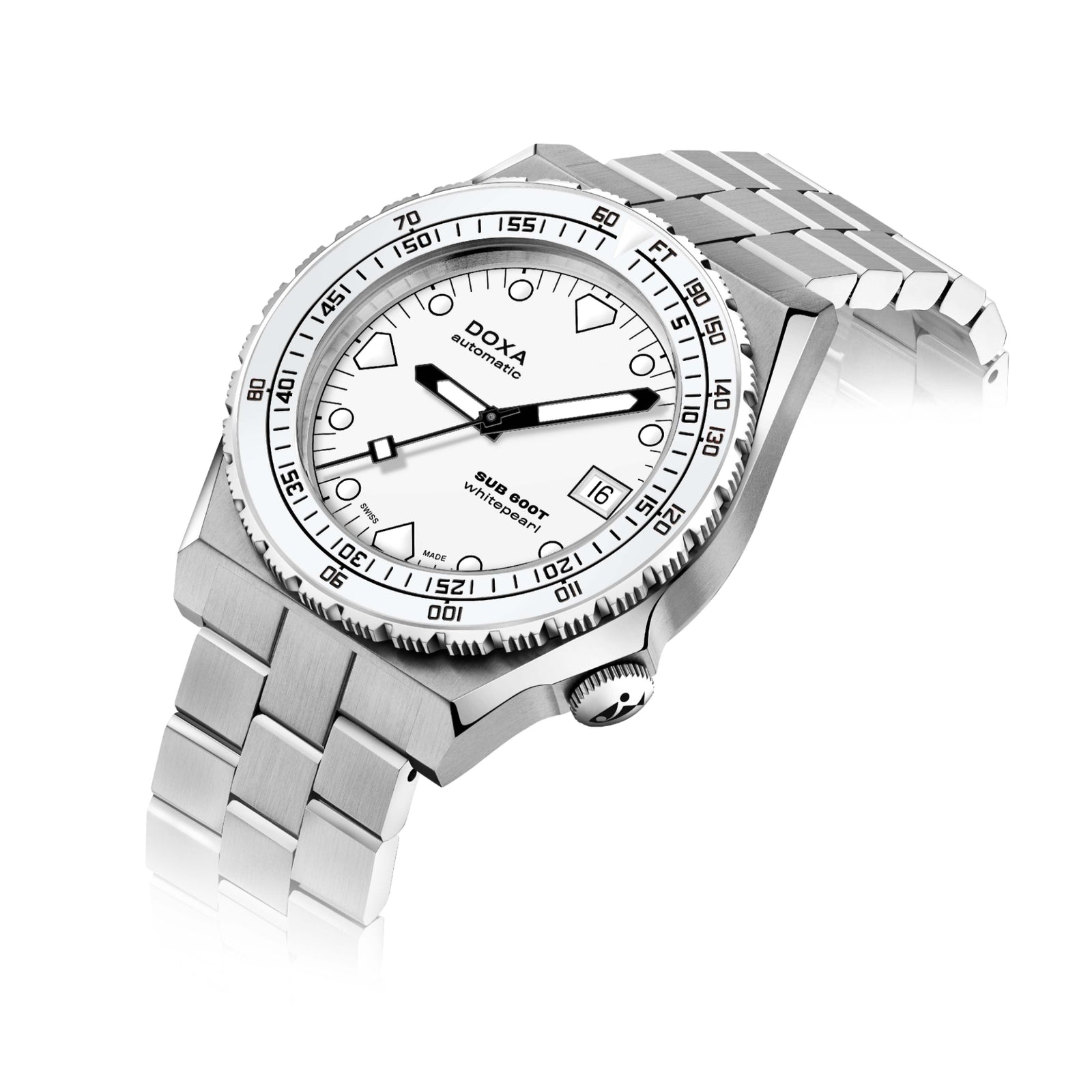 Doxa 600 T - Whitepearl (White)