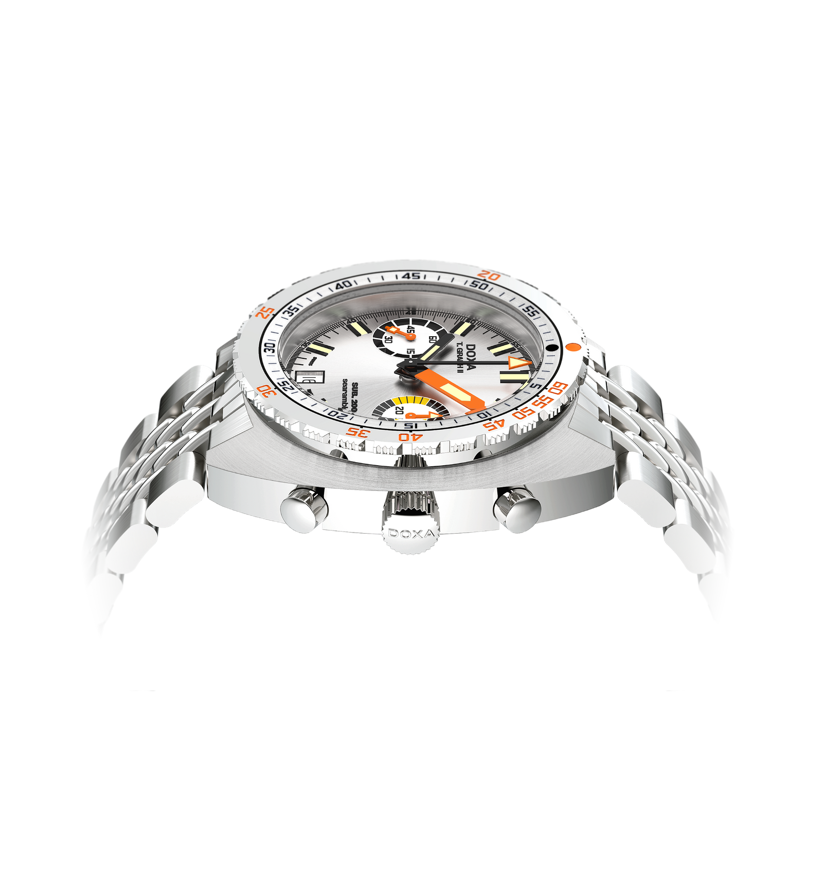 Doxa Sub 200 T.GRAPH II - Searambler (Silver)