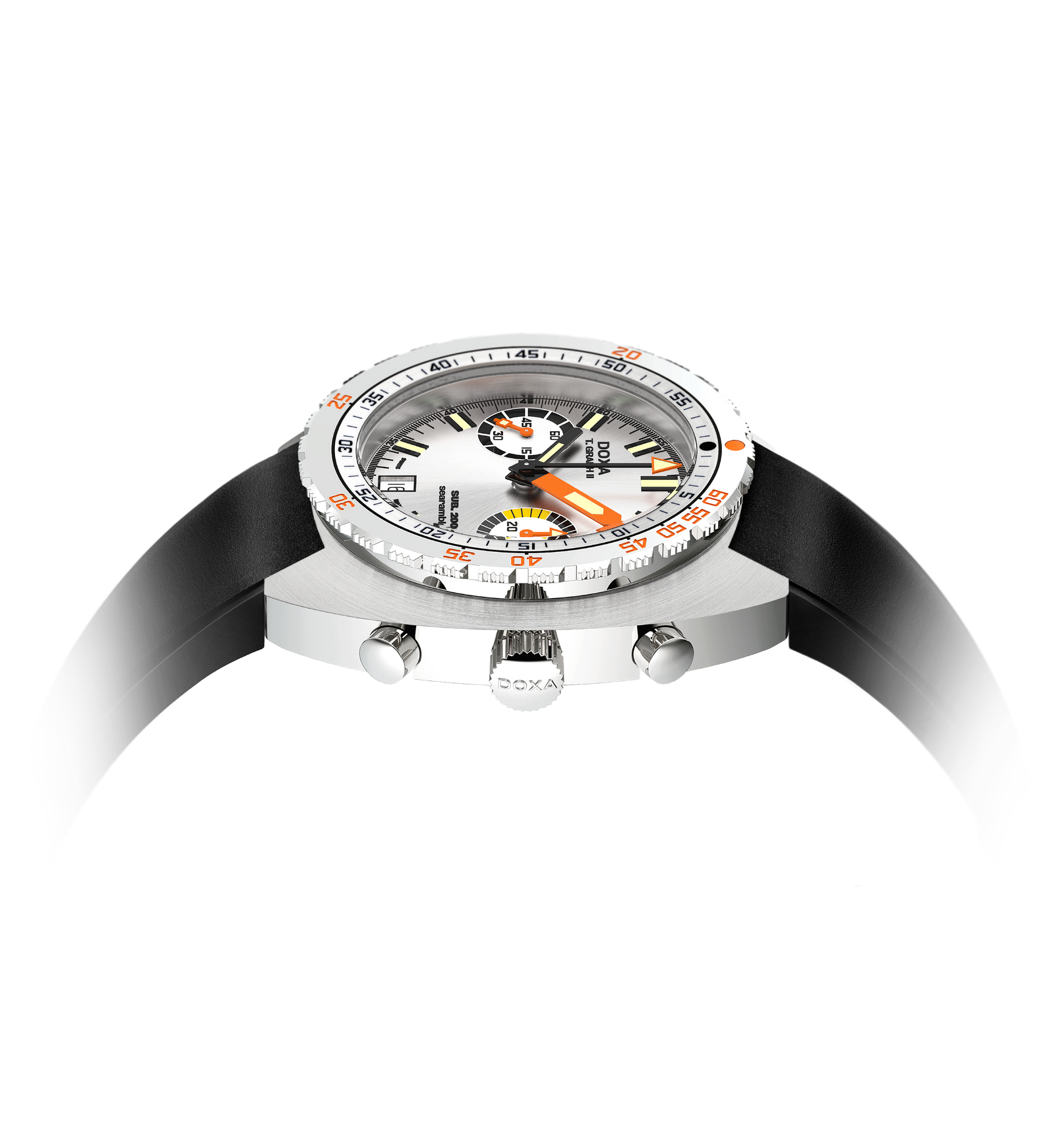 Doxa Sub 200 T.GRAPH II - Searambler (Silver)