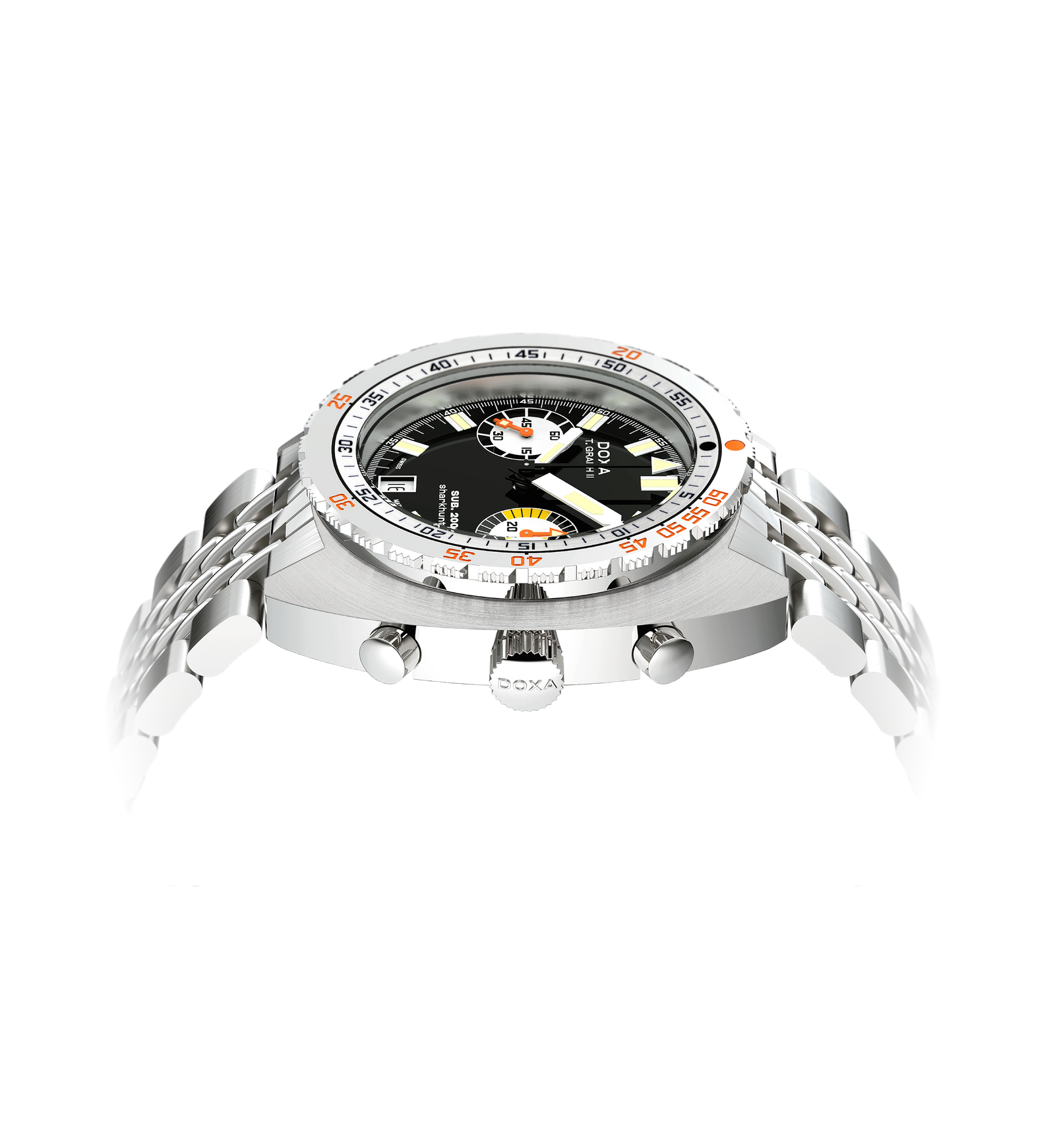 Doxa Sub 200 T.GRAPH II - Sharkhunter (Black)