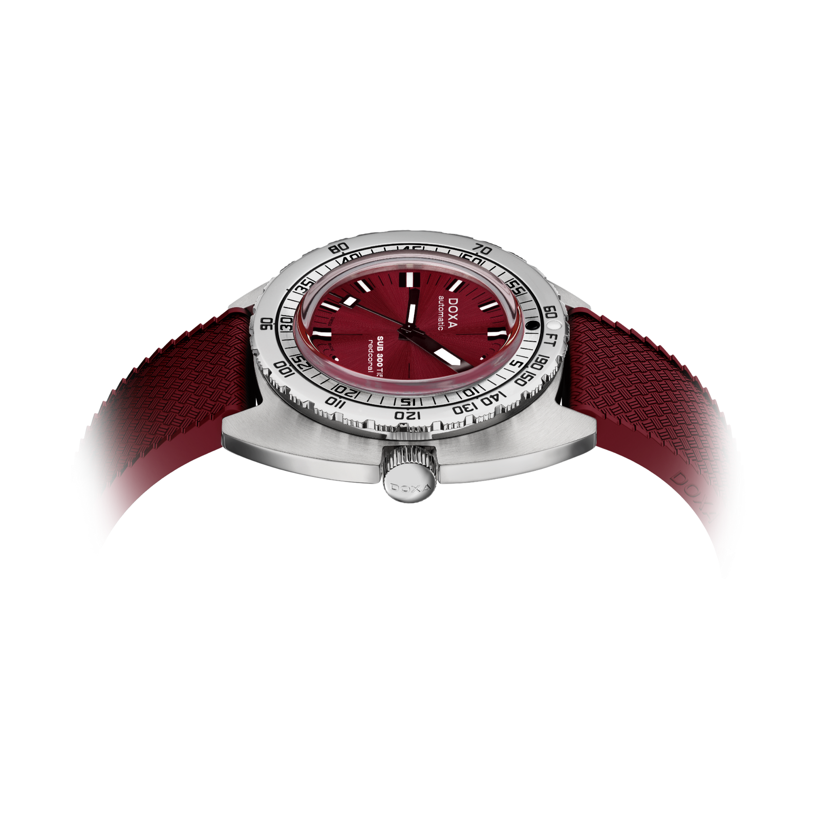 Doxa 300 Ti5- Redcoral (Red)