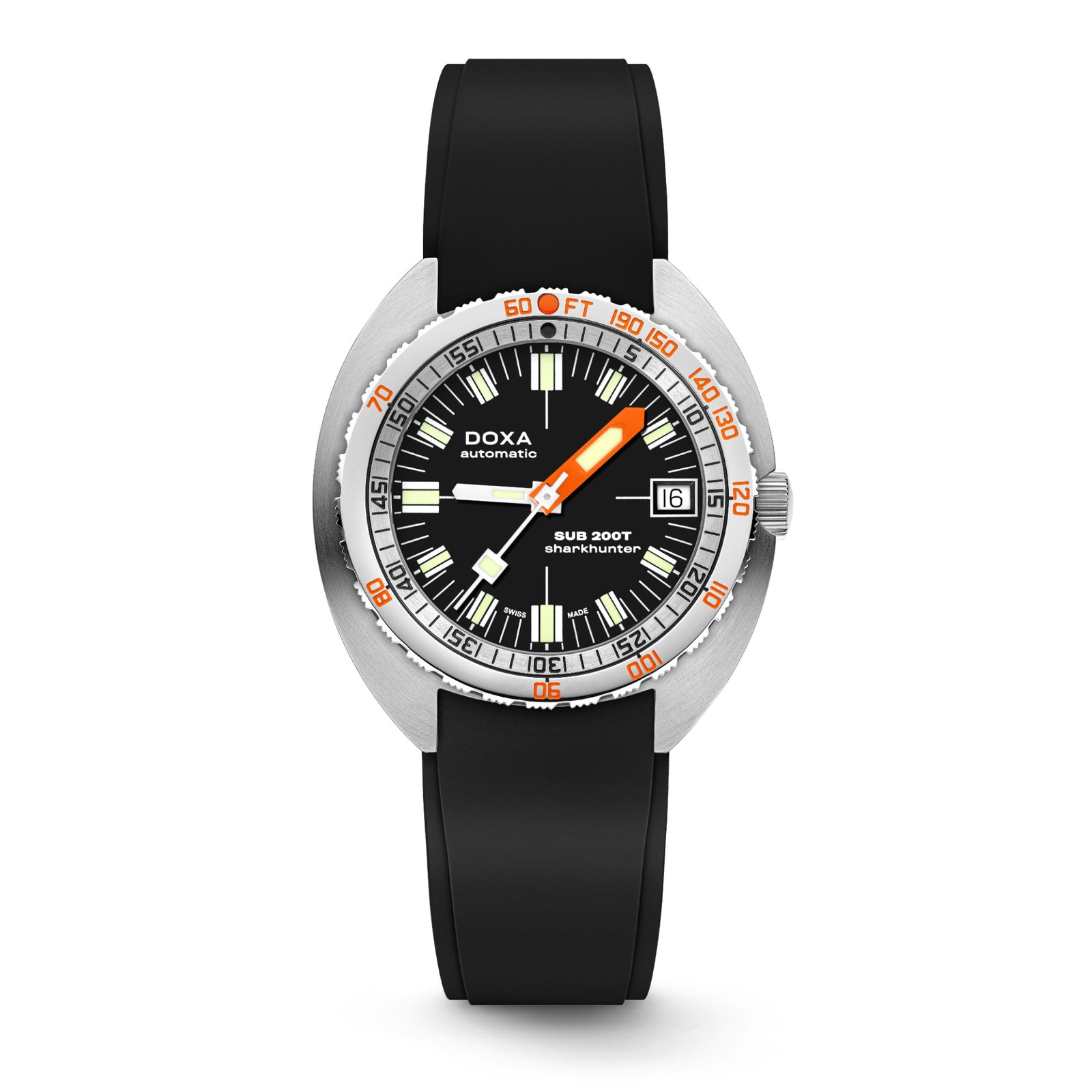 Doxa 200 T - Sharkhunter (Black) Iconic Dial