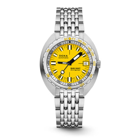 Doxa 200 T - Professional (Orange) Sunray Dial