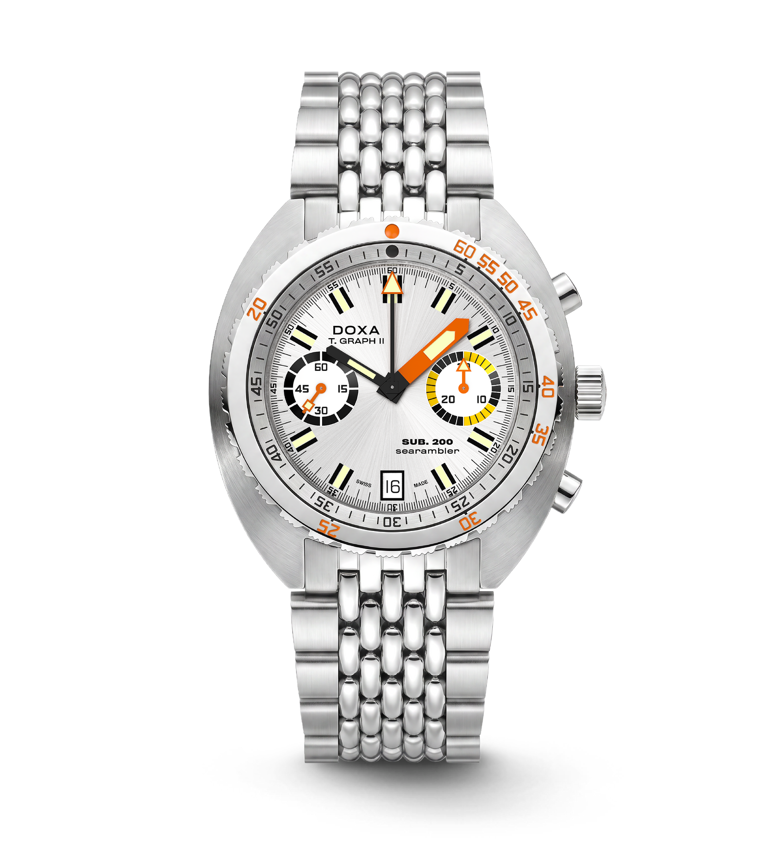 Doxa Sub 200 T.GRAPH II - Searambler (Silver)