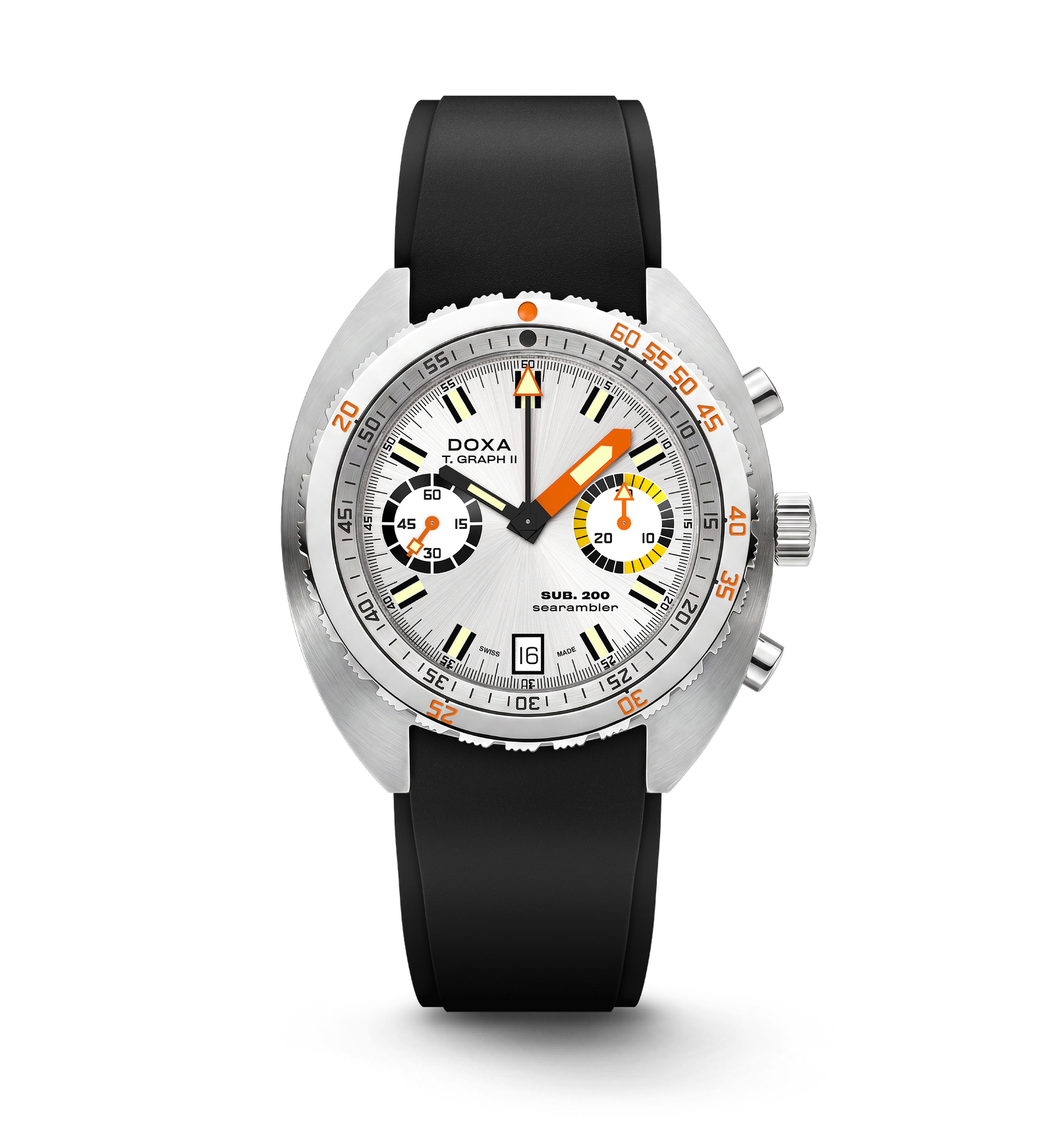 Doxa Sub 200 T.GRAPH II - Searambler (Silver)