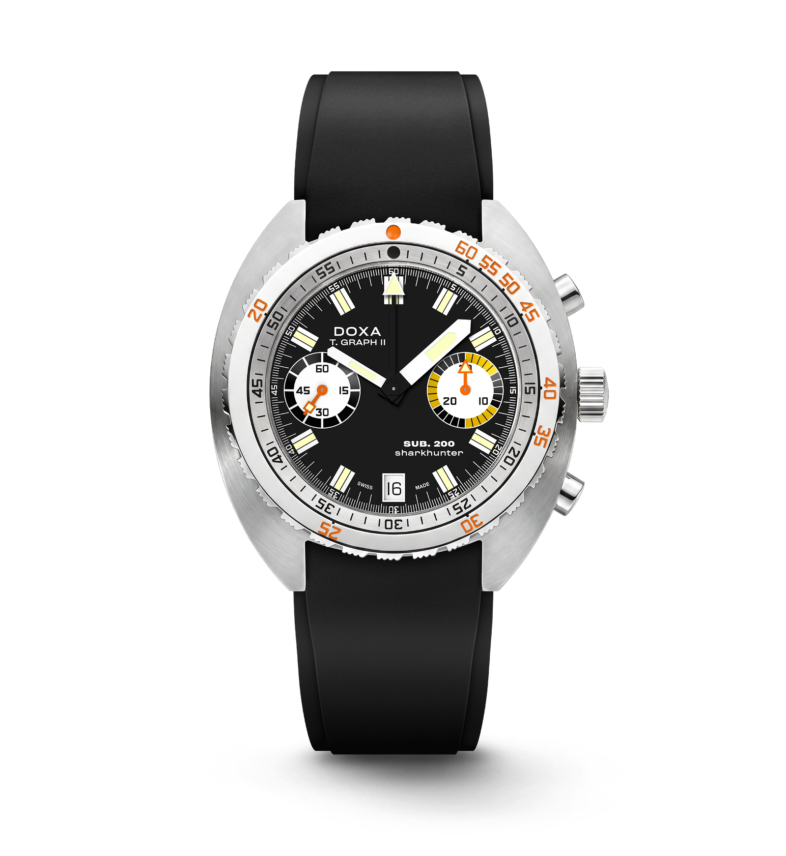 Doxa Sub 200 T.GRAPH II - Sharkhunter (Black)