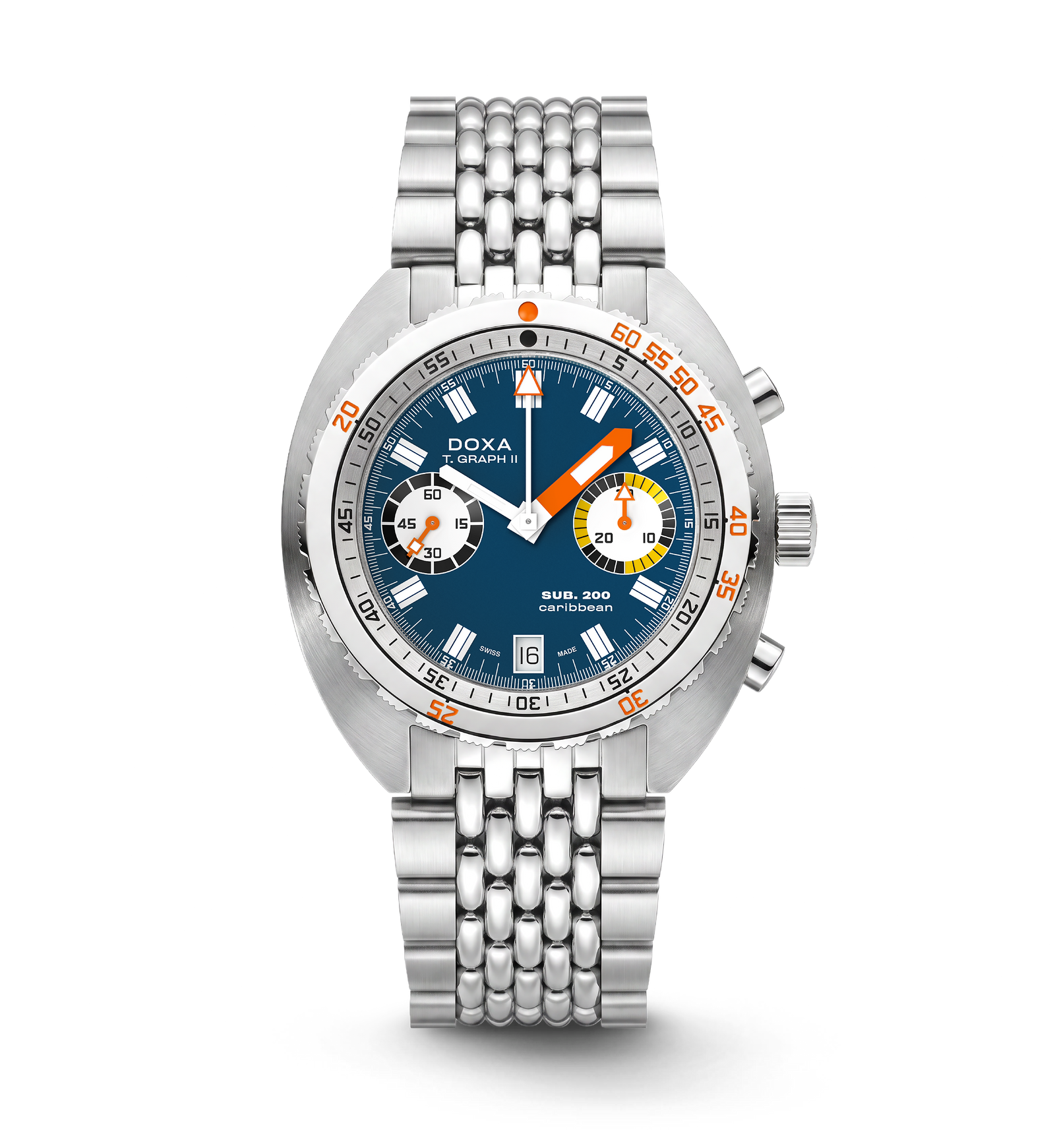 Doxa Sub 200 T.GRAPH II - Caribbean (Blue)