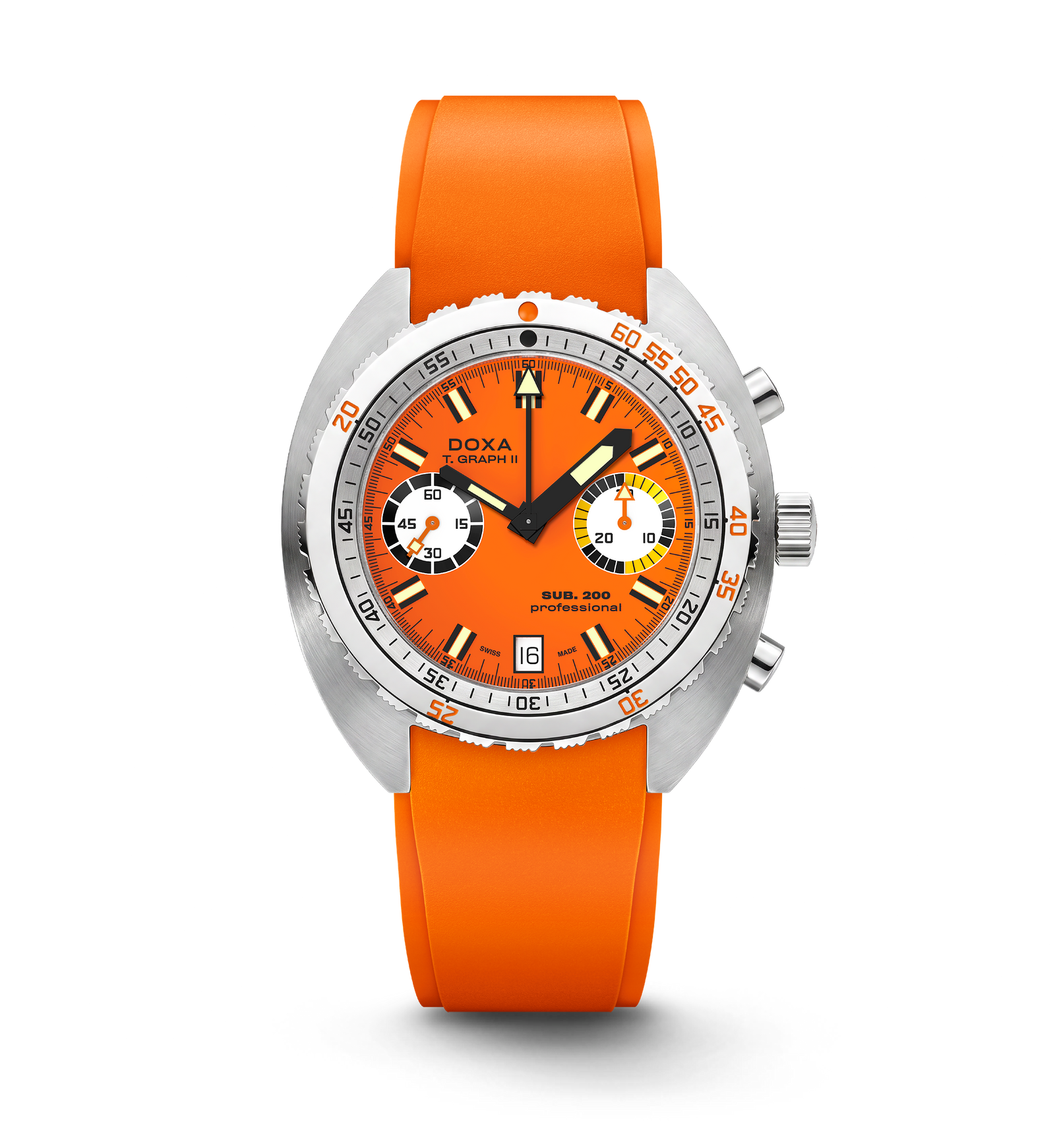 Doxa Sub 200 T.GRAPH II - Professional (Orange)