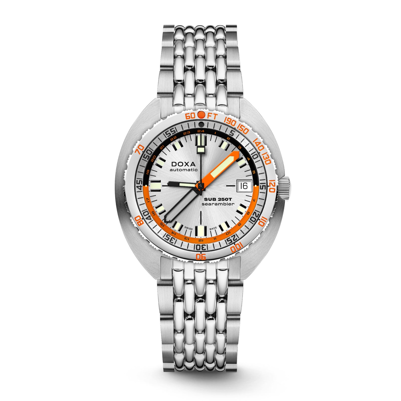 Doxa 250T GMT - Searambler (Silver)