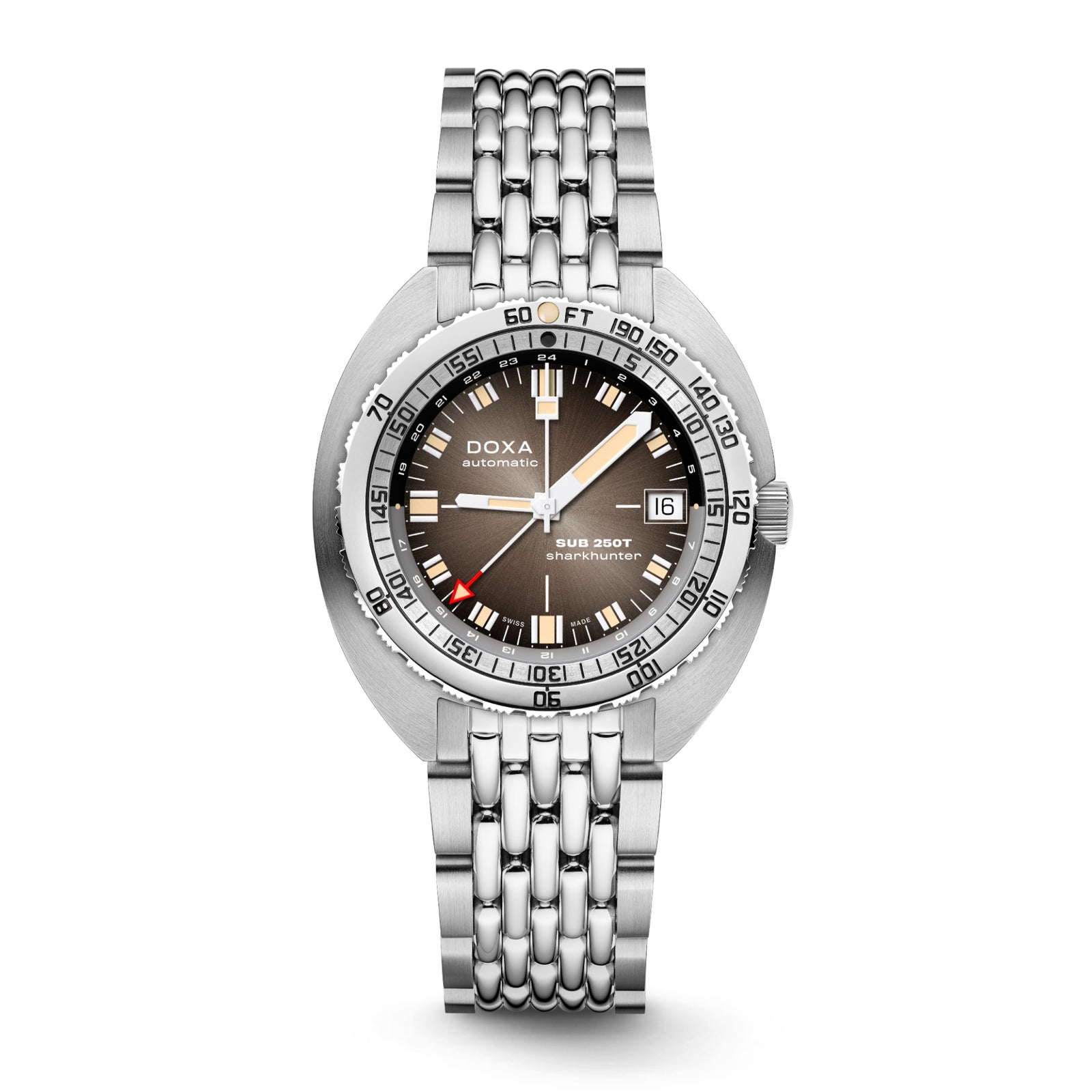 Doxa 250T GMT - Sharkhunter Vintage (Black)