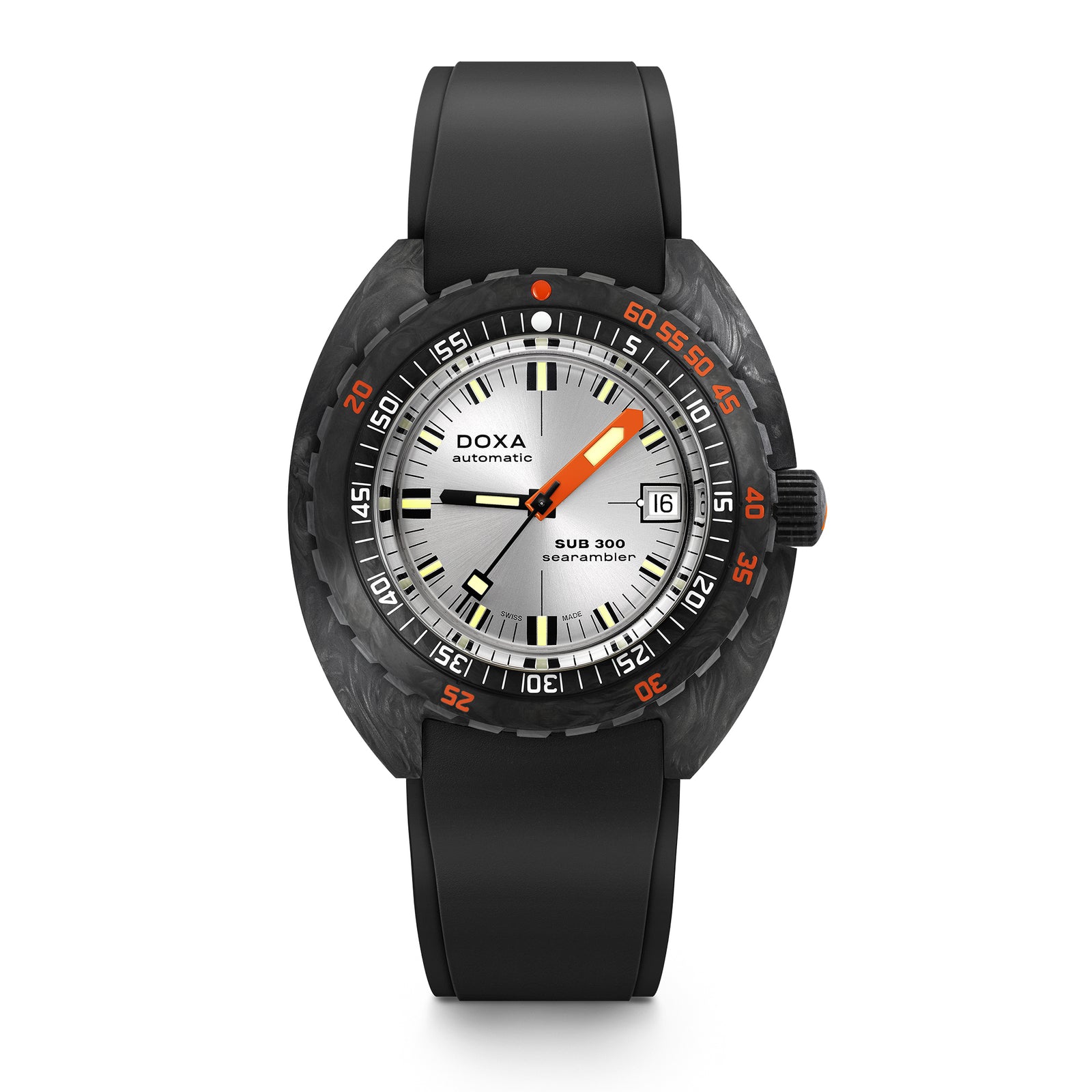Doxa 300 Carbon - Searambler (Silver)