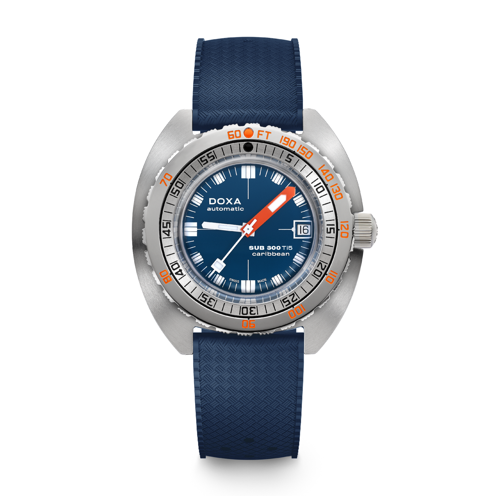 Doxa 300 Ti5- Caribbean (Navy Blue)