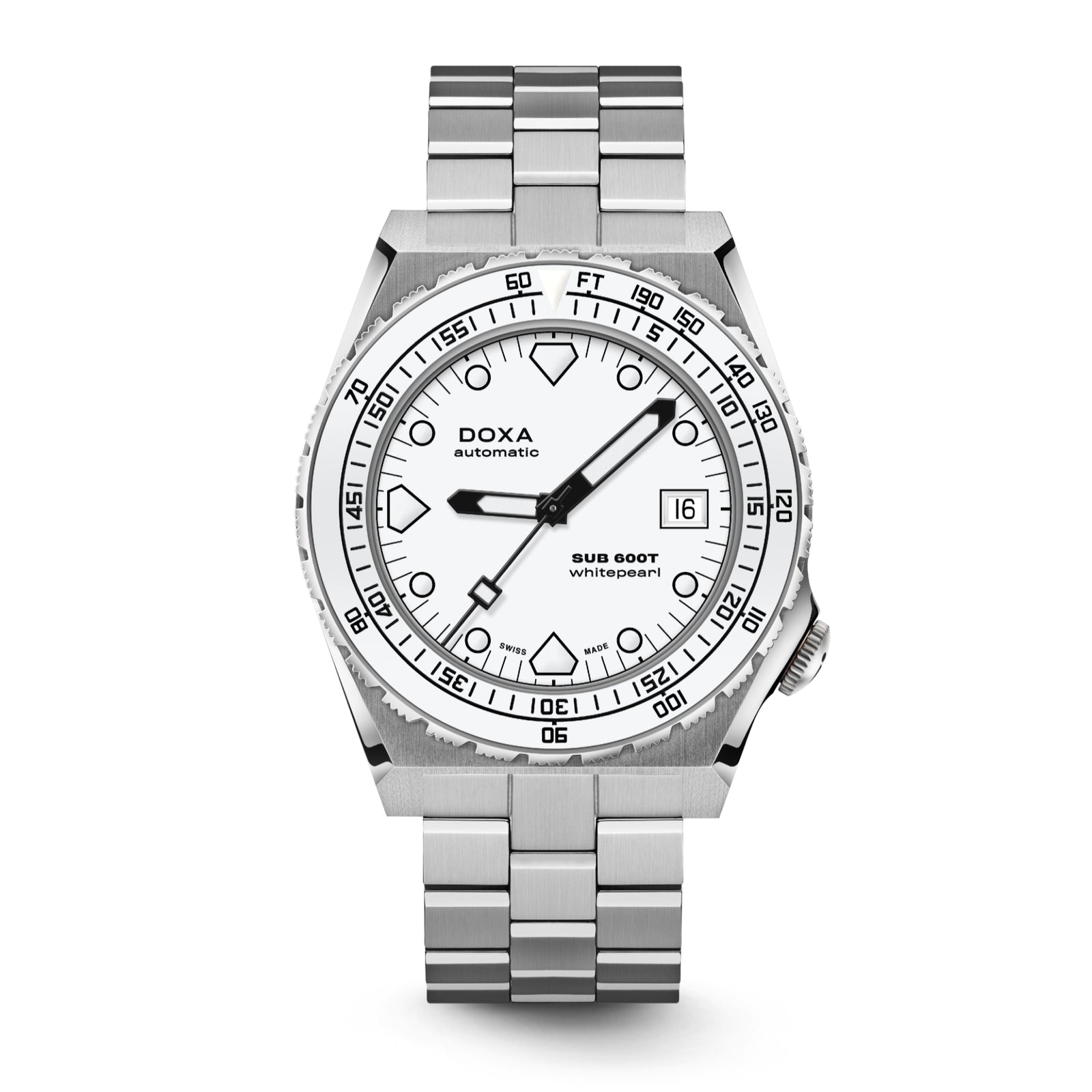 Doxa 600 T - Whitepearl (White)
