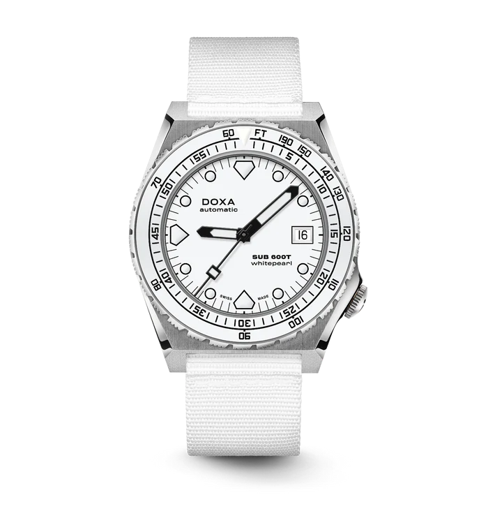 Doxa 600 T - Whitepearl (White)