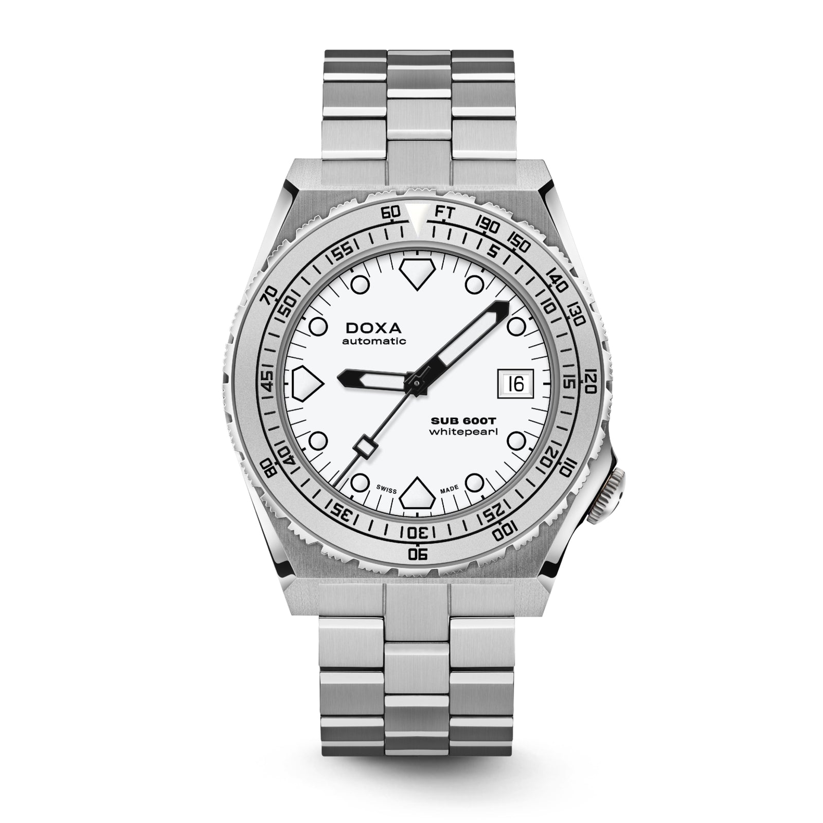 Doxa 600 T - Whitepearl (White)