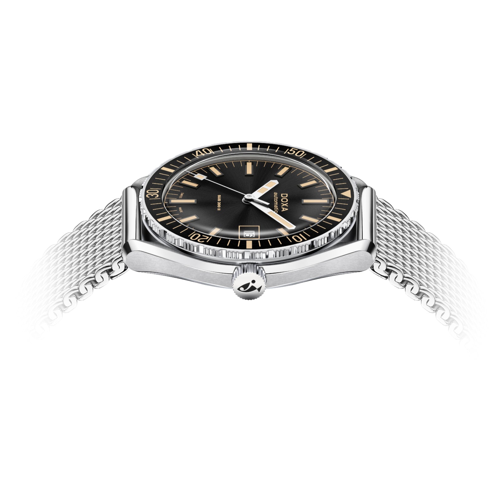 Doxa 200 II - Sharkhunter (Black)