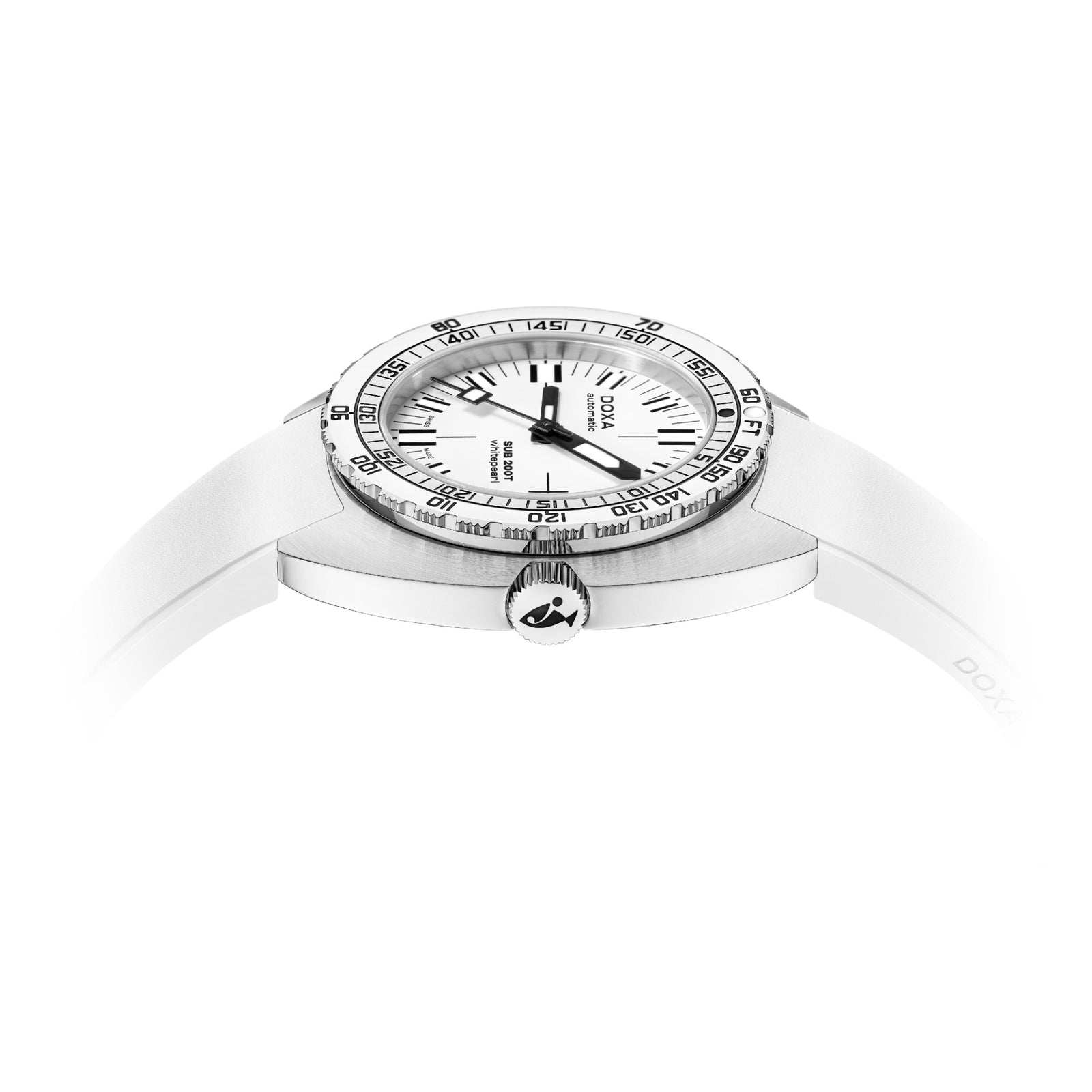 Doxa 200 T - Whitepearl (White) Iconic Dial