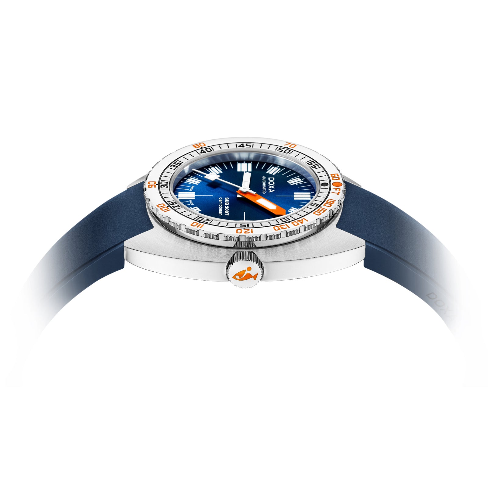 Doxa 200 T - Carribean (Navy Blue) Sunray Dial