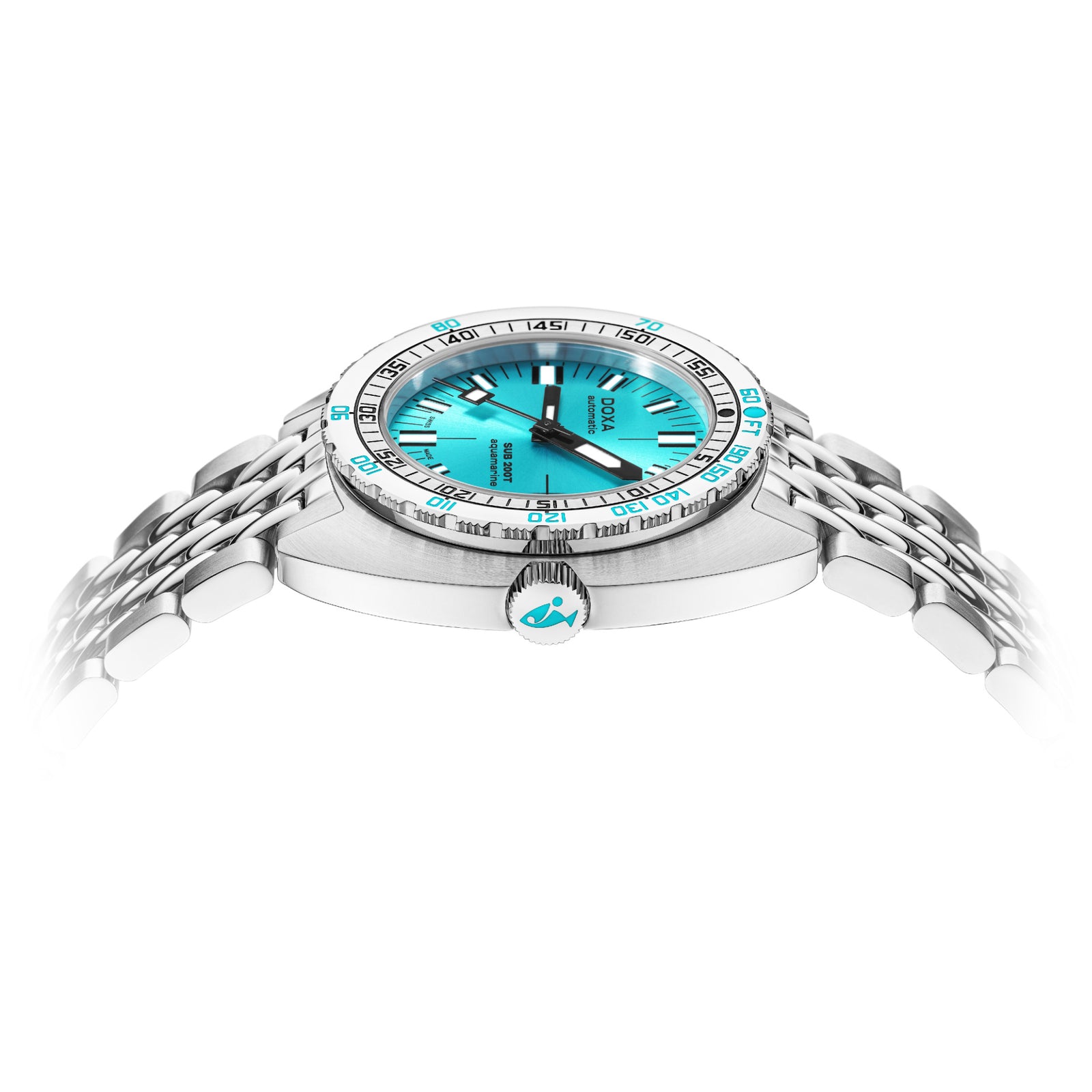 Doxa 200 T - Aquamarine (Turquoise) Sunray Dial
