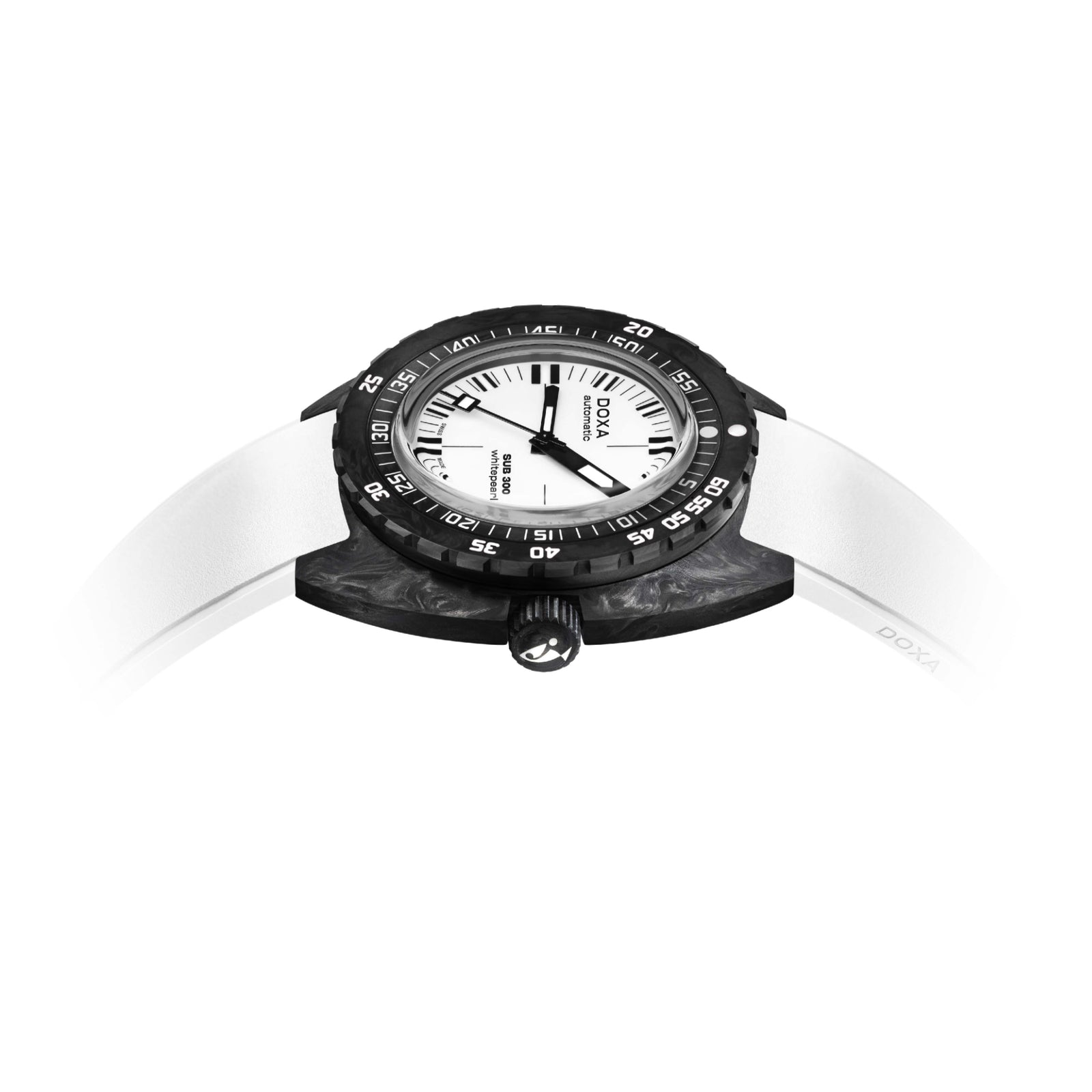 Doxa 300 Carbon - Whitepearl (White)