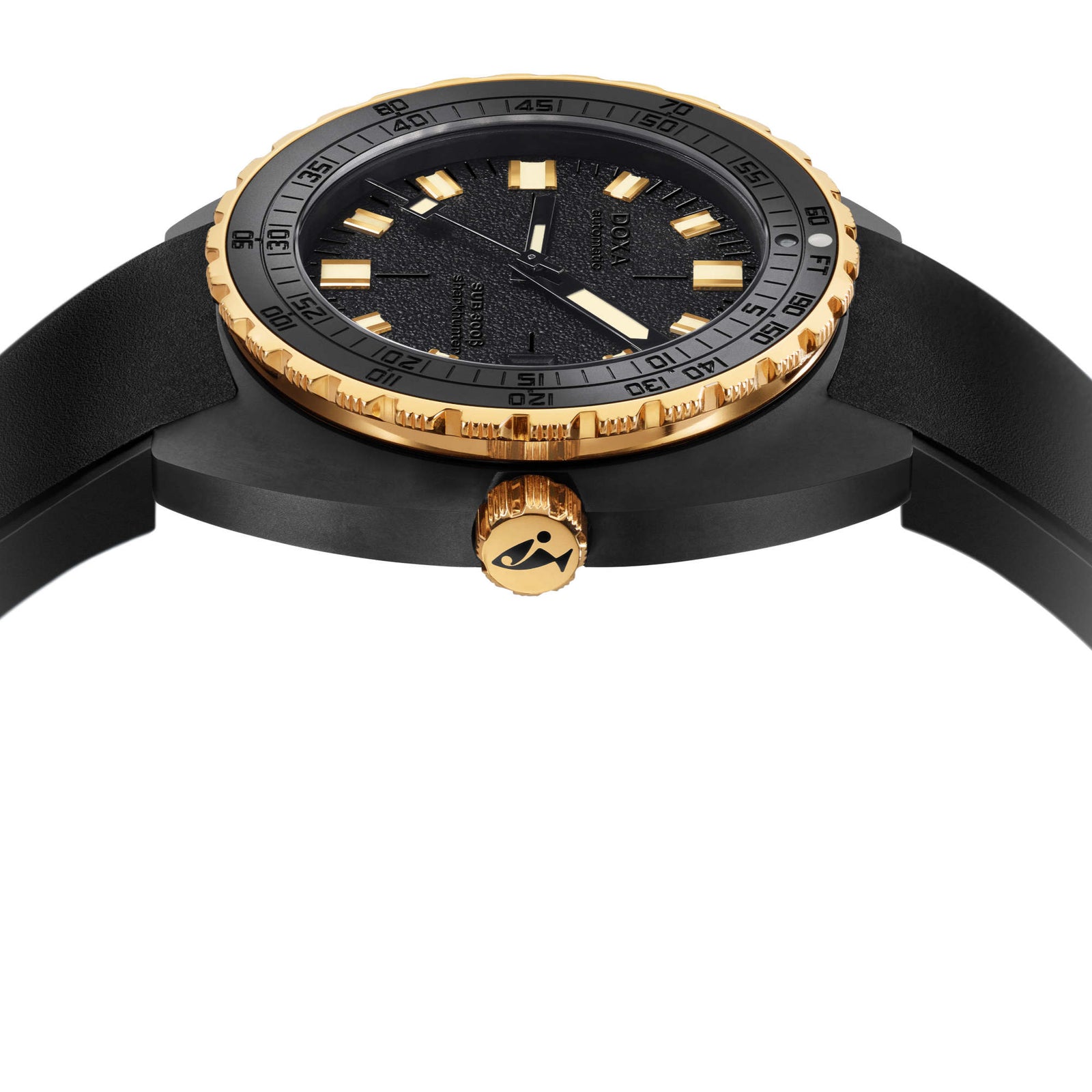 Doxa 300 Beta - Sharkhunter (Black) w/Date