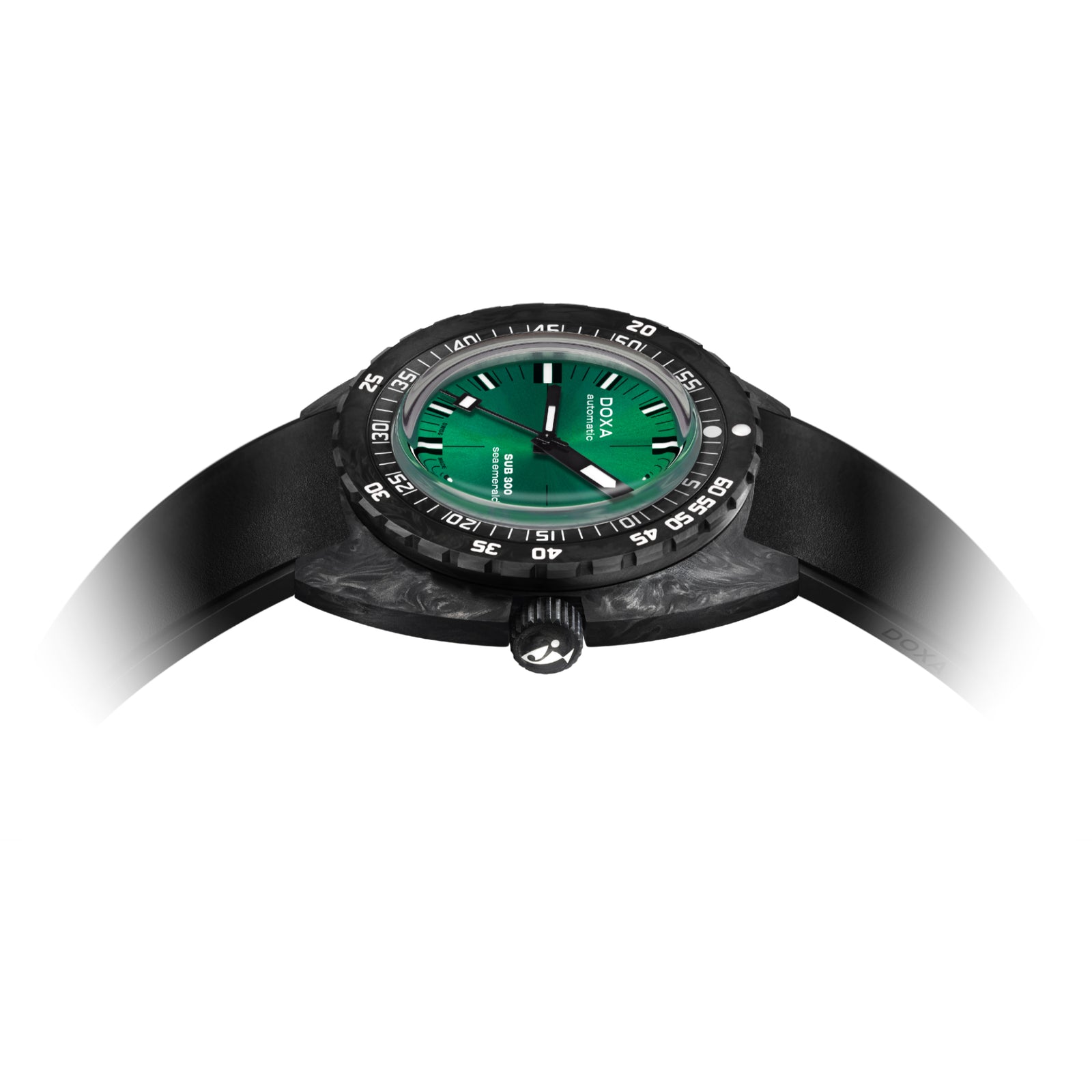Doxa 300 Carbon - Sea Emerald (Green)