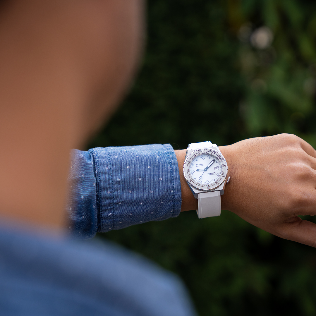 Doxa 600 T - Whitepearl (White)