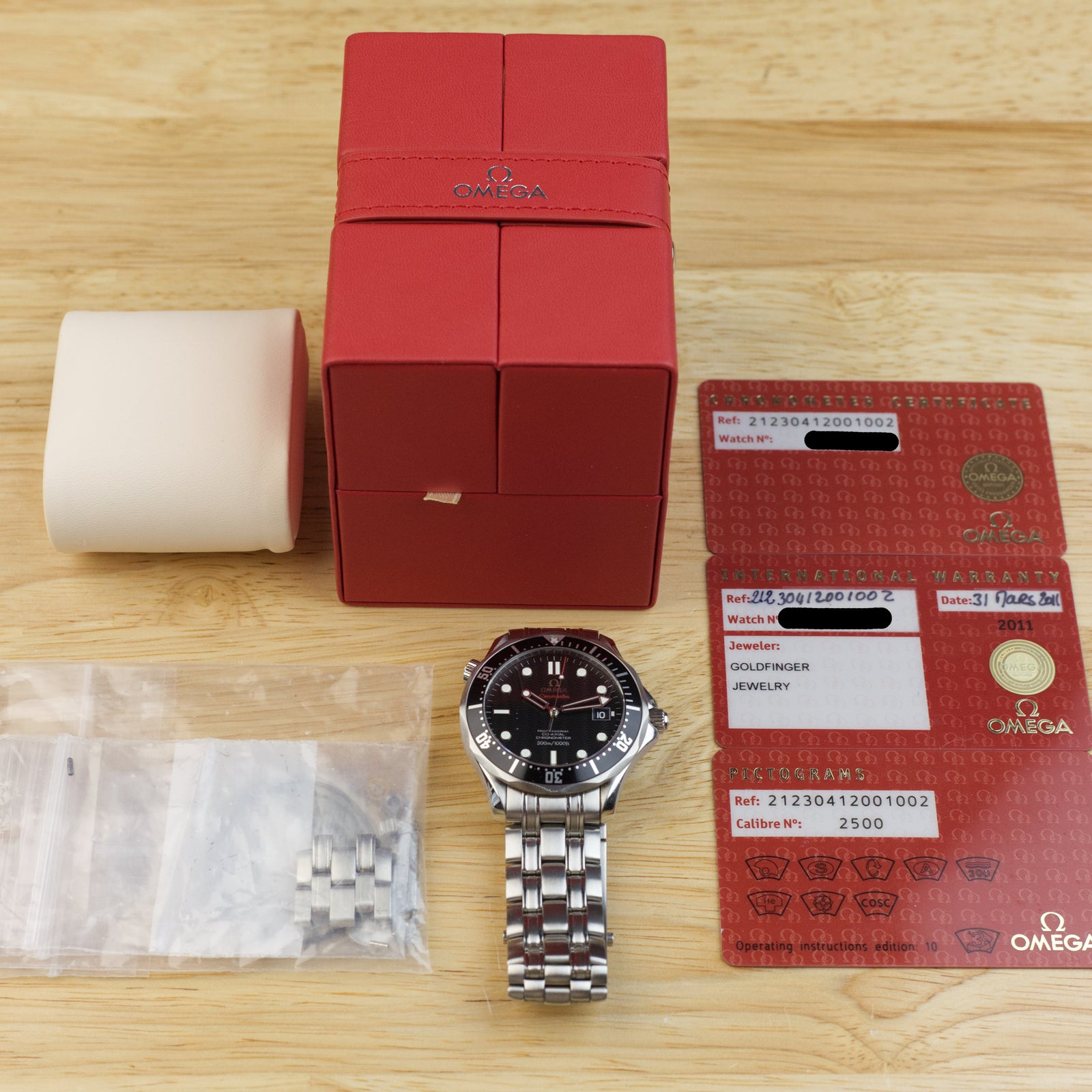 Omega Seamaster Professional 300m (Black -2011)