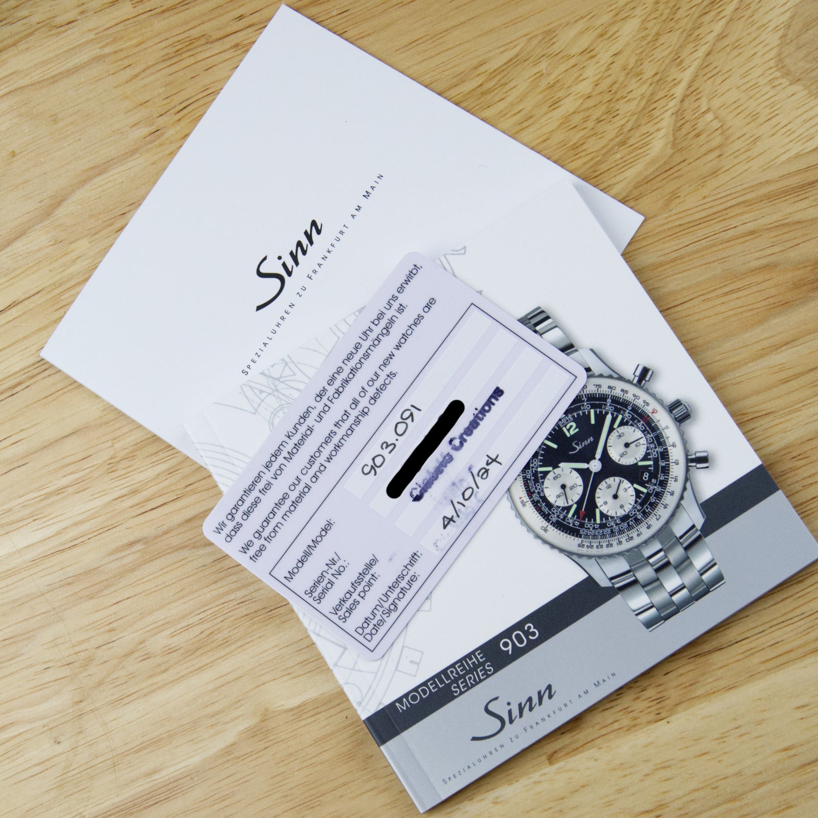 Sinn - 903 ST B E II