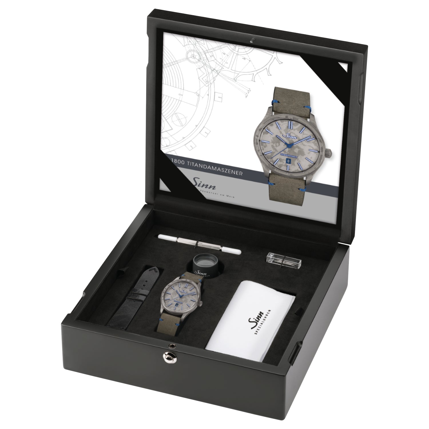 Sinn - 1800 TITANDAMASZENER Tegimented