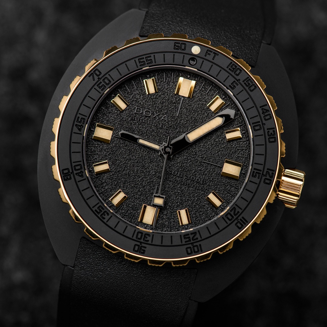 Doxa 300 Beta - Sharkhunter (Black) No Date