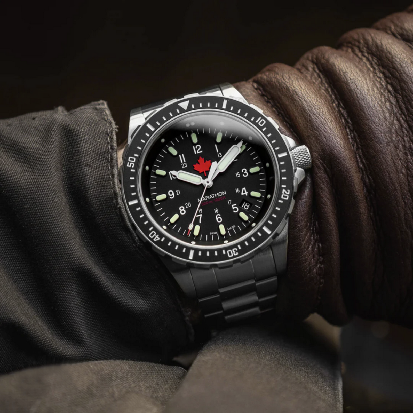 Marathon - 46 - JSAR Diver's Quartz Type II WW194018SS-0430