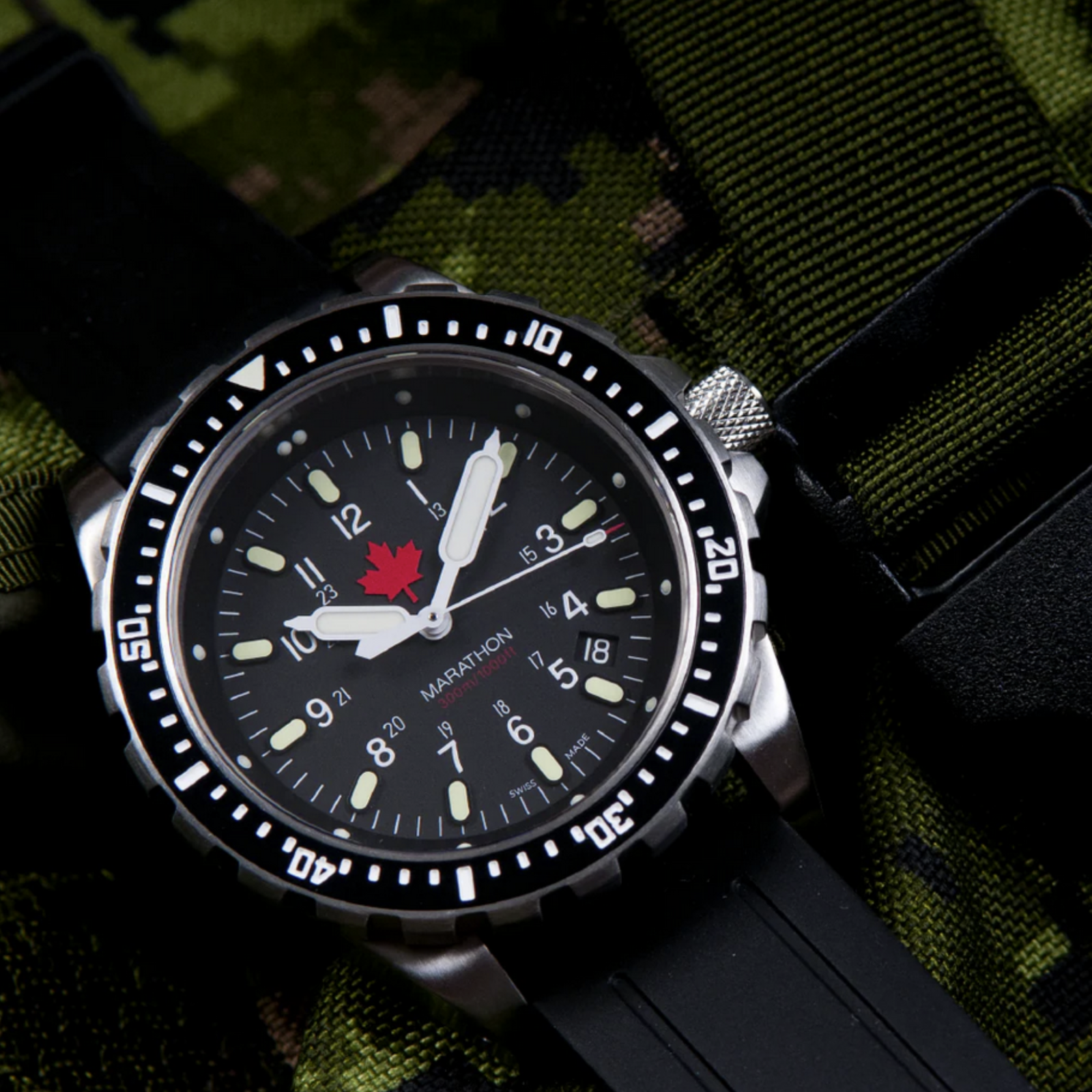 Marathon - 46 - JSAR Diver's Quartz Type II WW194018SS-0430