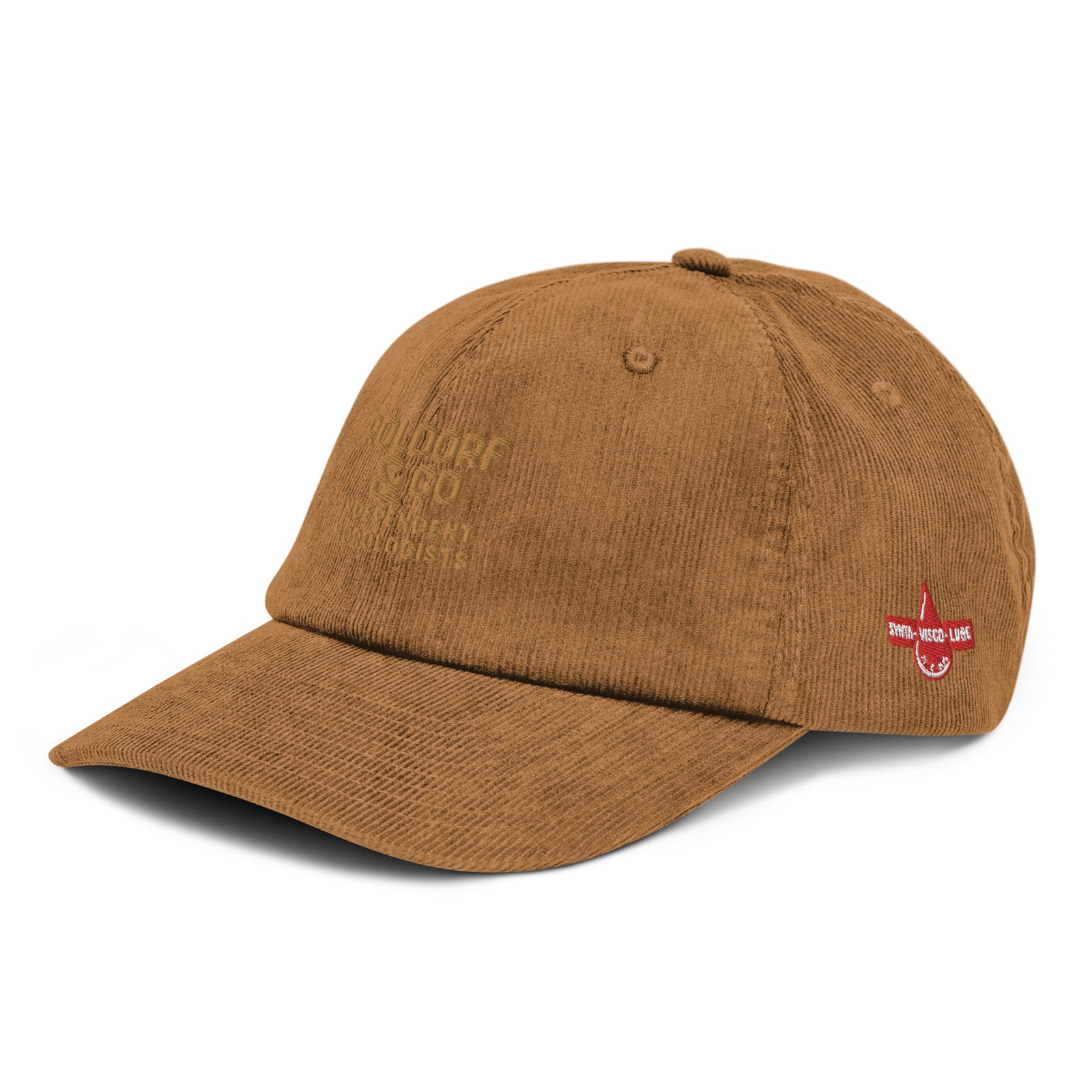 Stealth Corduroy Logo Hat