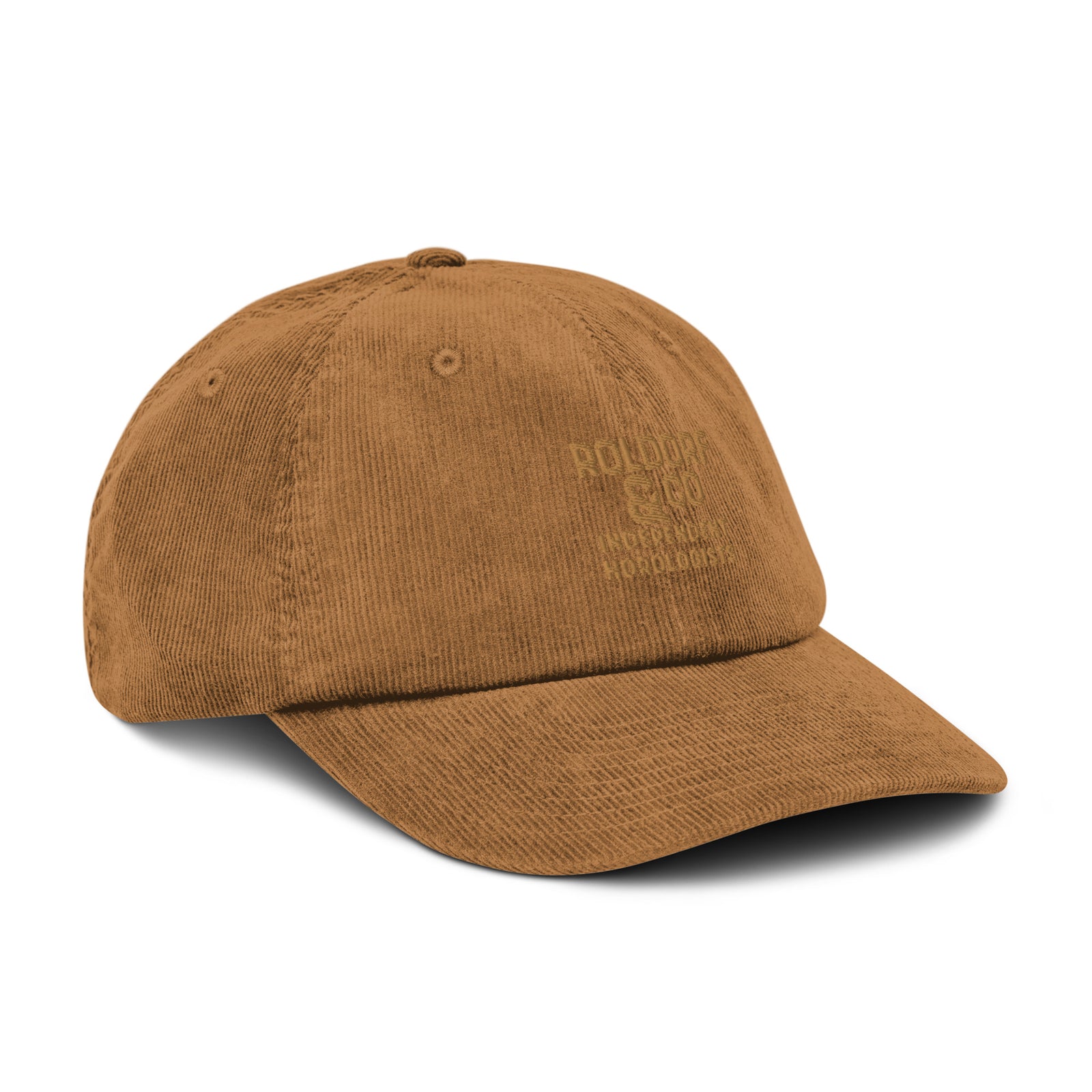 Stealth Corduroy Logo Hat