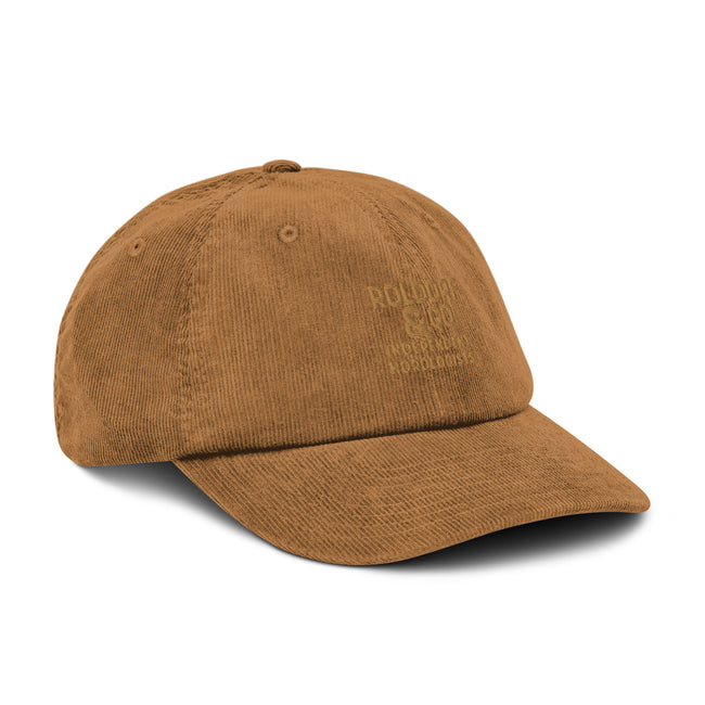 Stealth Corduroy Logo Hat