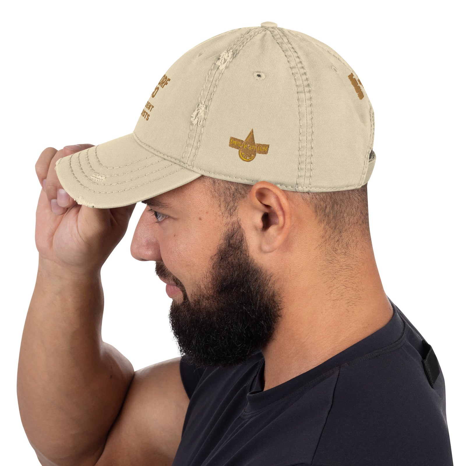 Distressed Logo Ball Cap