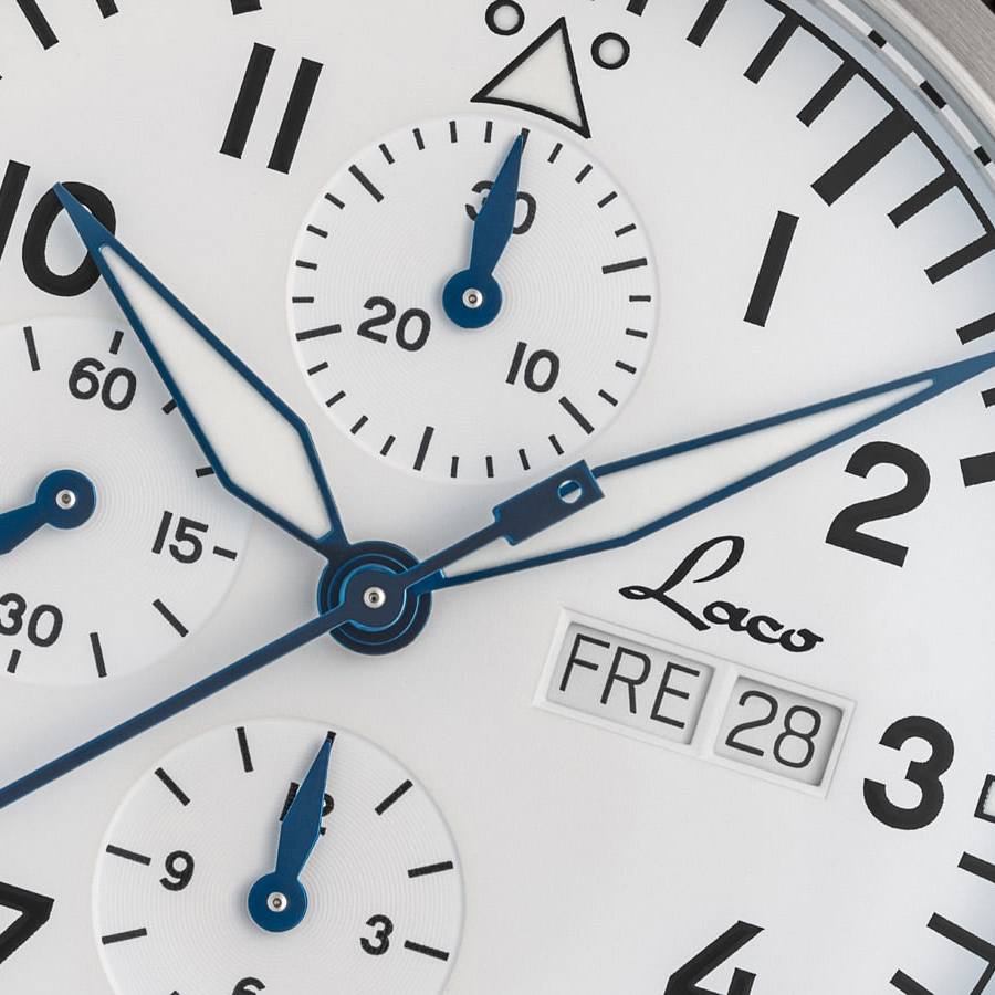 Laco - Kiel 2 - 43 mm Automatic White