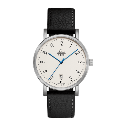 Laco - Frankfurt GMT 43 mm Schwarz Automatic