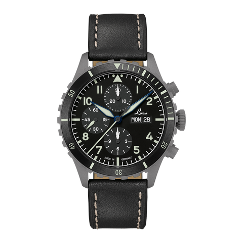 Laco - Kiel 2 - 43 mm Automatic Blau
