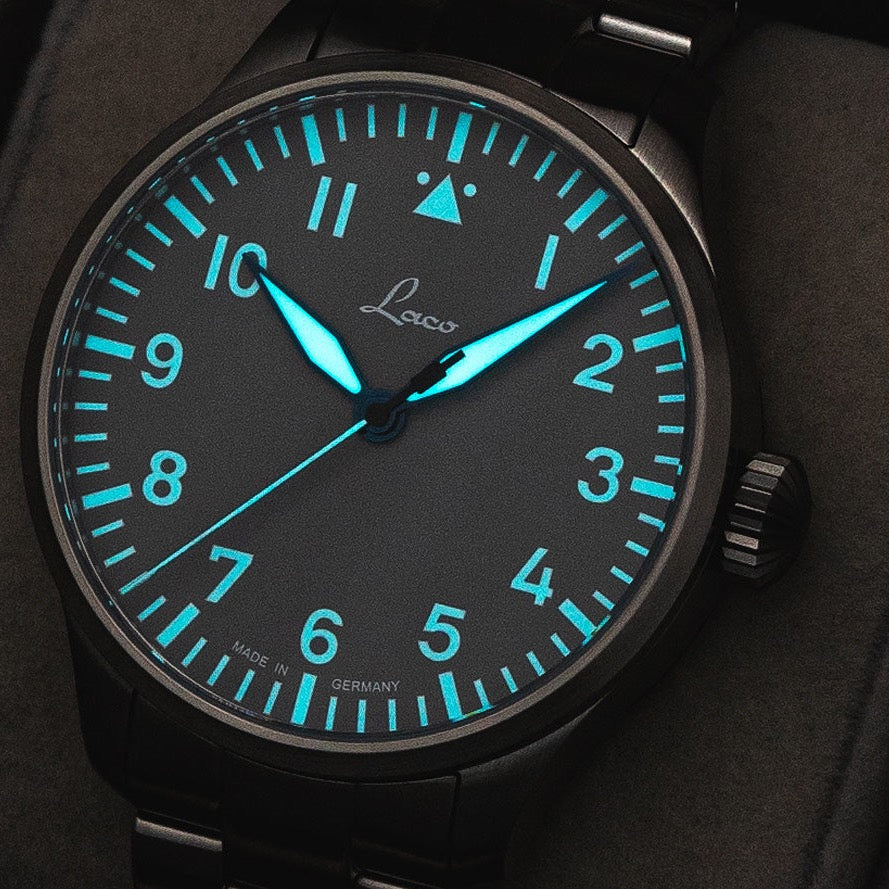 Laco - Augsburg 42mm / 39mm Automatic Grau