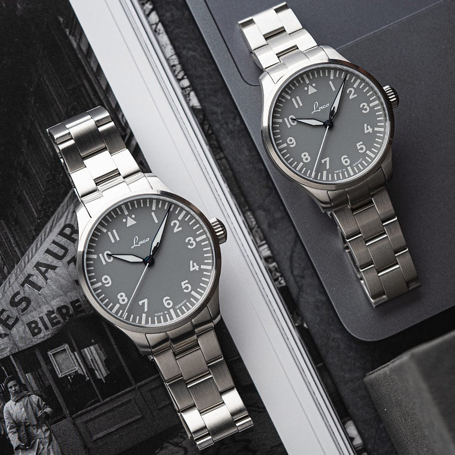 Laco - Augsburg 42mm / 39mm Automatic Grau