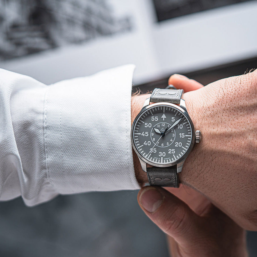Laco - Aachen 39 mm / 42 mm Automatic Grau