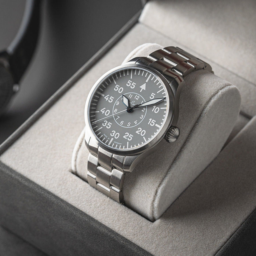 Laco - Aachen 39 mm / 42 mm Automatic Grau