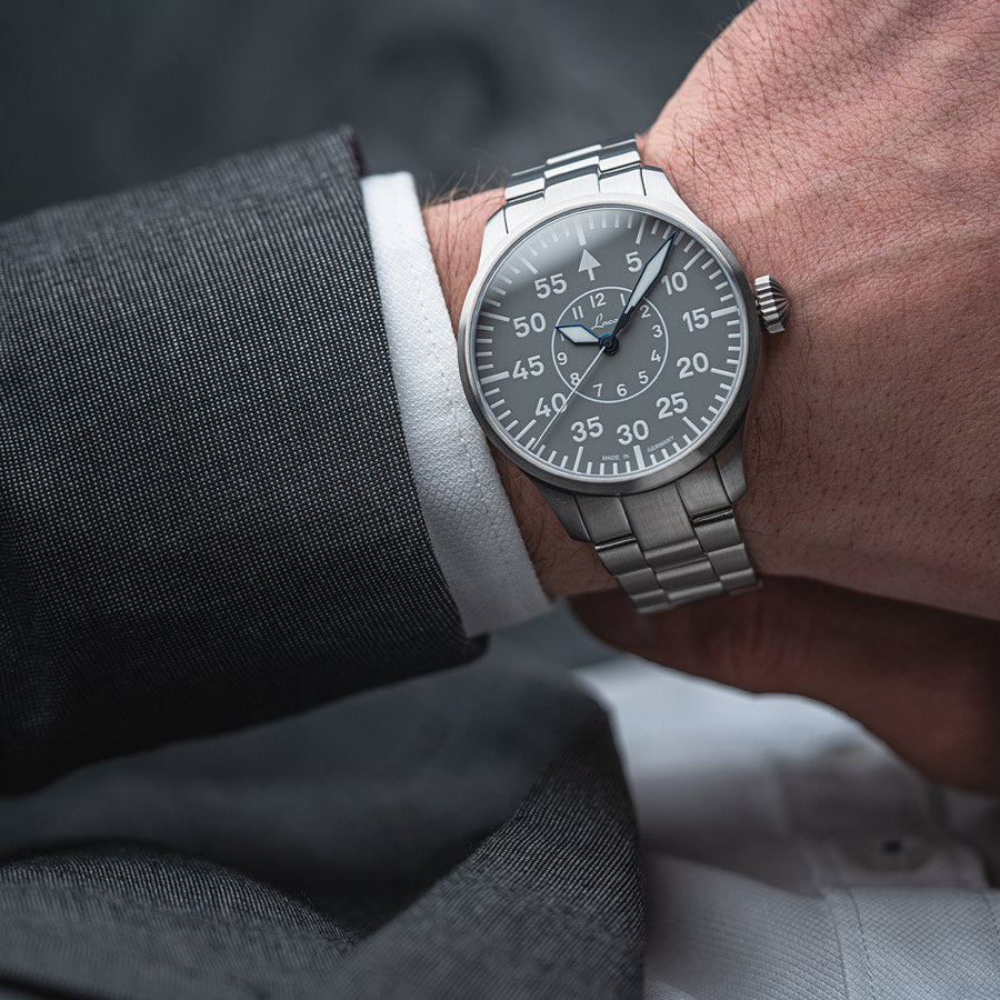 Laco - Aachen 39 mm / 42 mm Automatic Grau