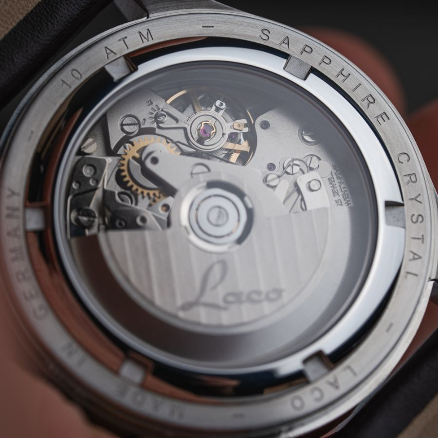 Laco - Kiel 2 - 43 mm Automatic Blau